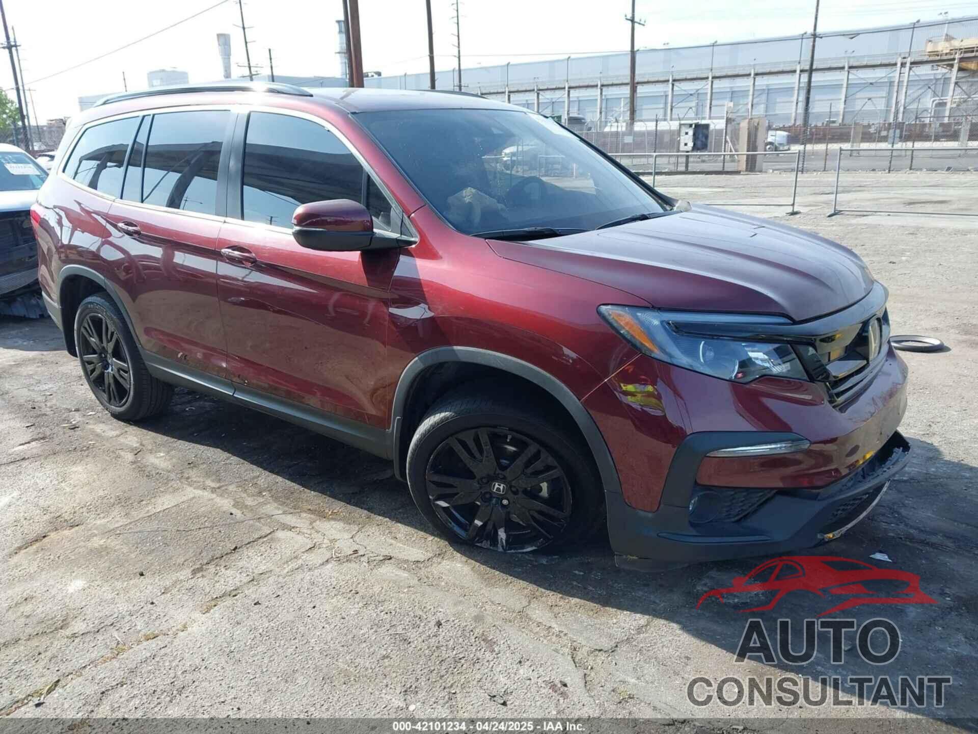 HONDA PILOT 2022 - 5FNYF6H21NB101647