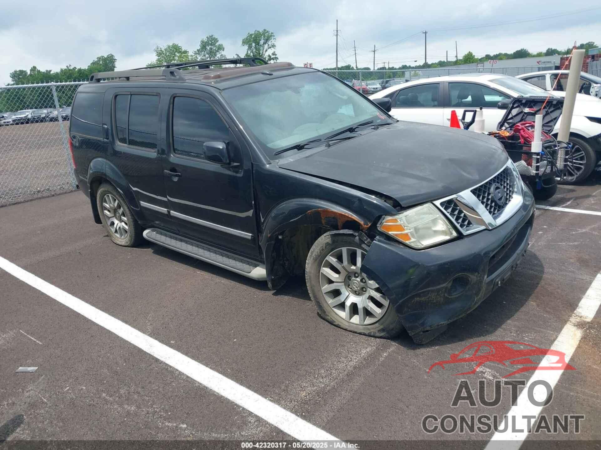 NISSAN PATHFINDER 2011 - 5N1AR1NN6BC616187