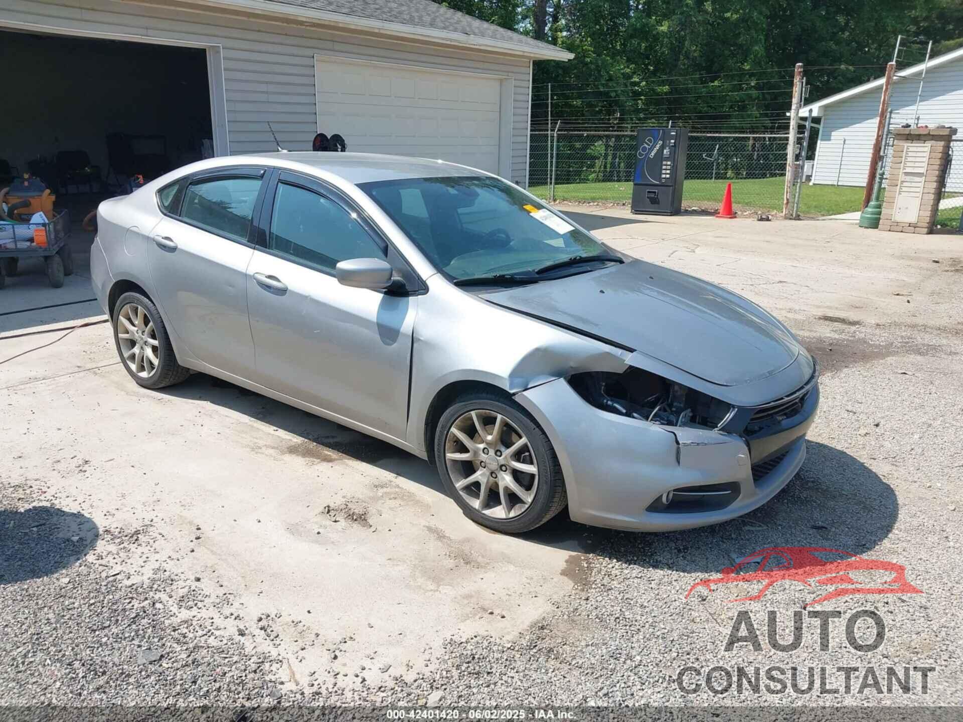 DODGE DART 2015 - 1C3CDFBB5FD213311