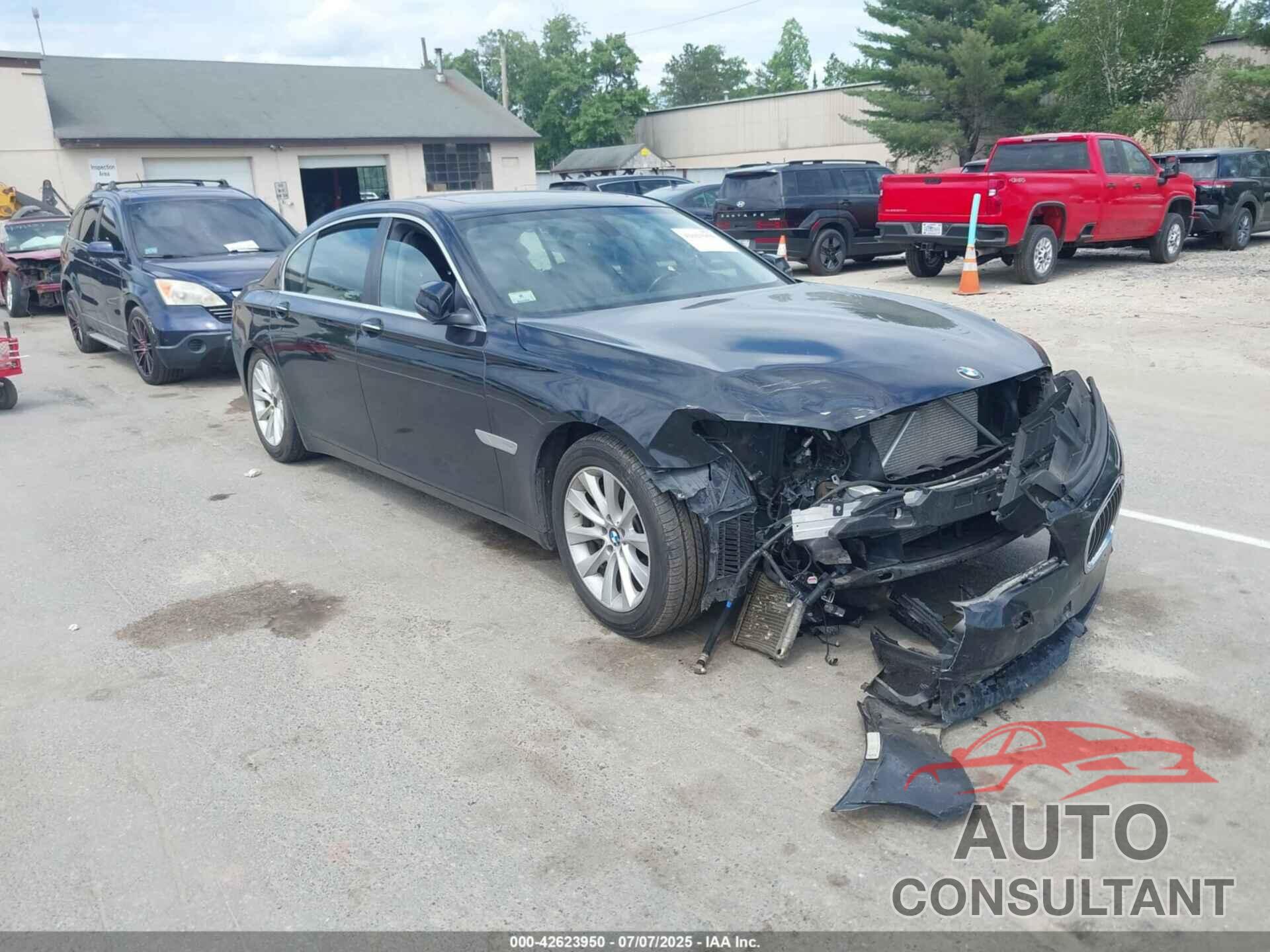 BMW 740LI 2013 - WBAYF4C58DDE23696