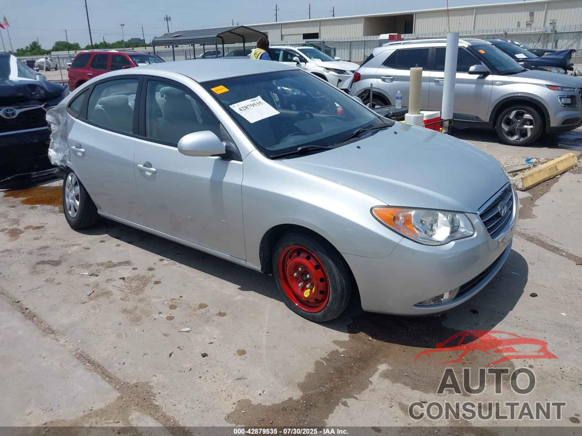 HYUNDAI ELANTRA 2009 - KMHDU46D79U626833