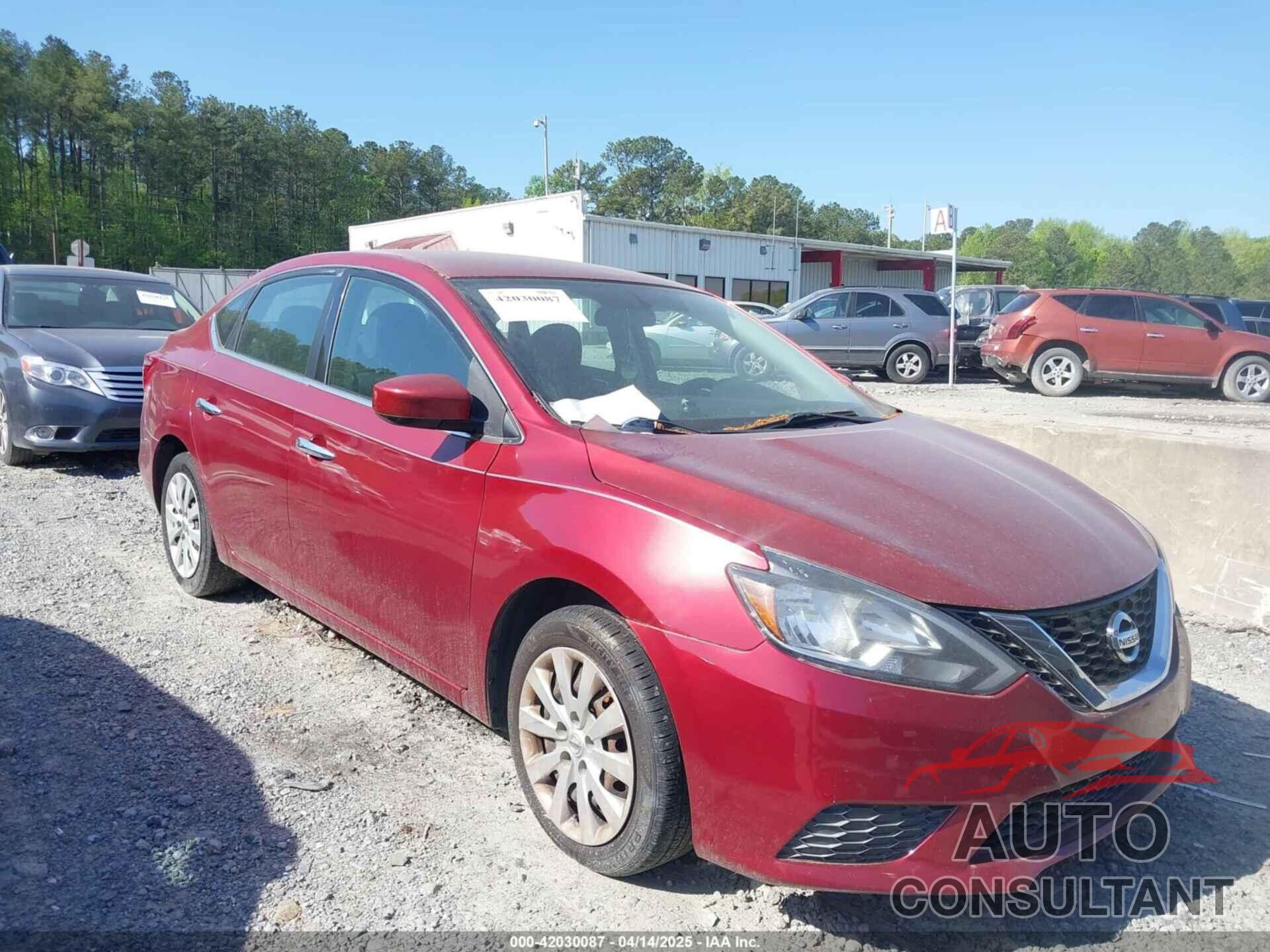 NISSAN SENTRA 2016 - 3N1AB7AP4GL647682