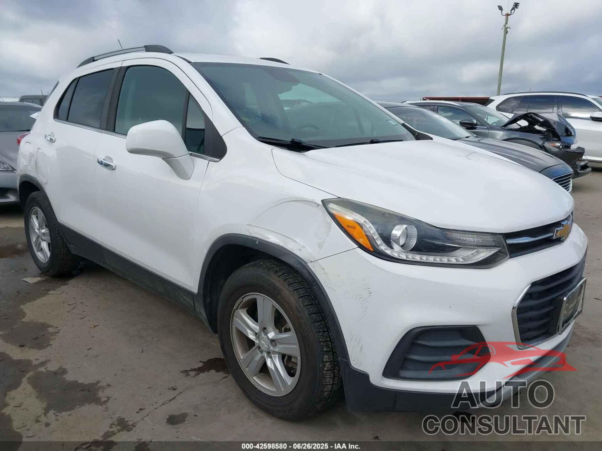 CHEVROLET TRAX 2018 - 3GNCJLSBXJL222700