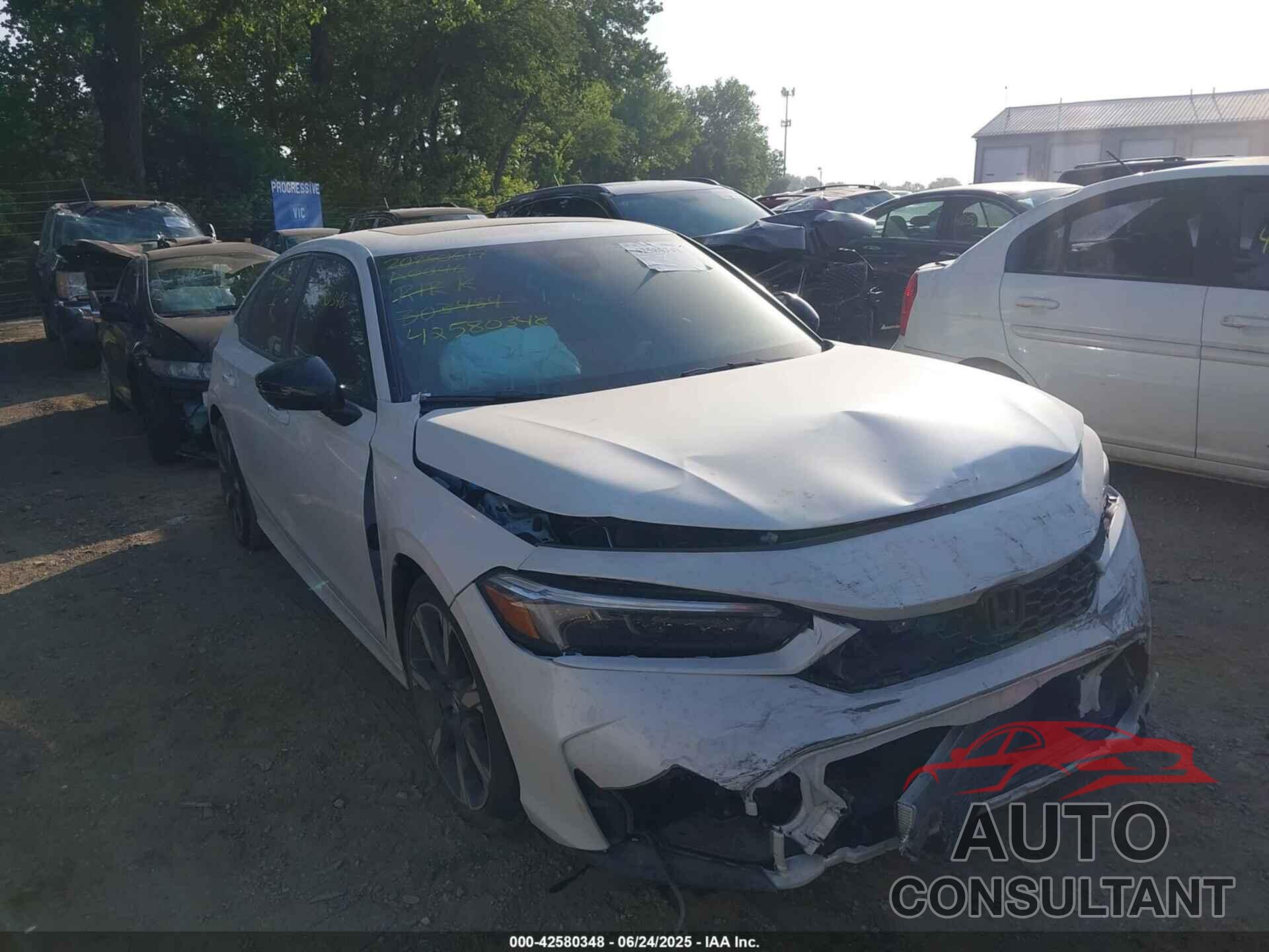HONDA CIVIC HYBRID 2025 - 2HGFE4F85SH303484