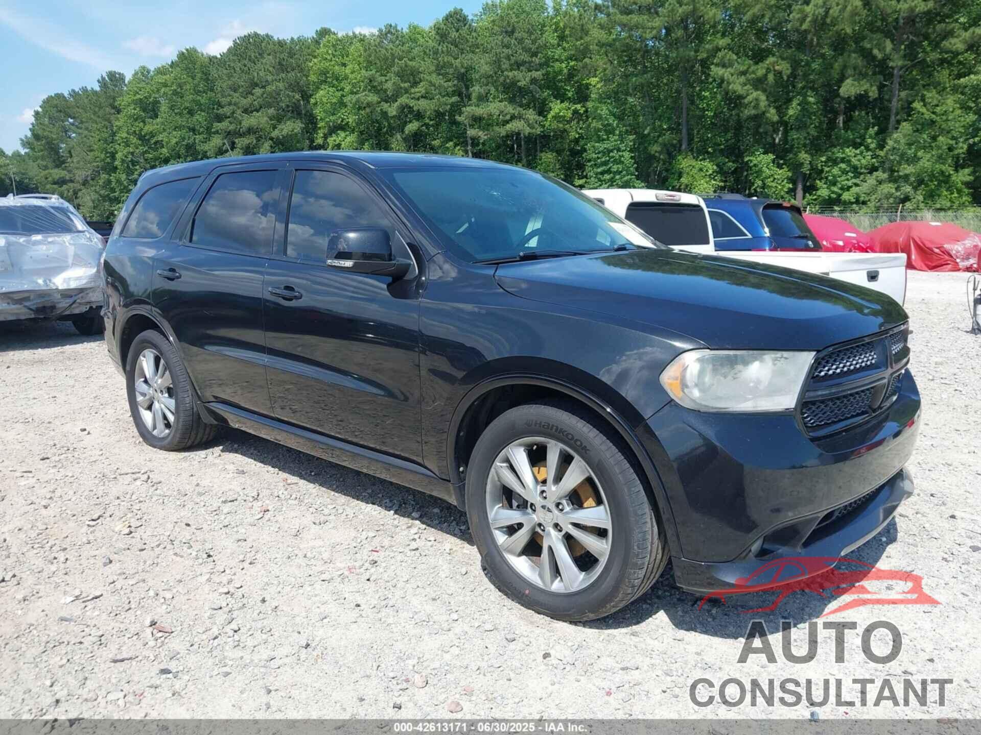 DODGE DURANGO 2012 - 1C4SDHCT7CC266703