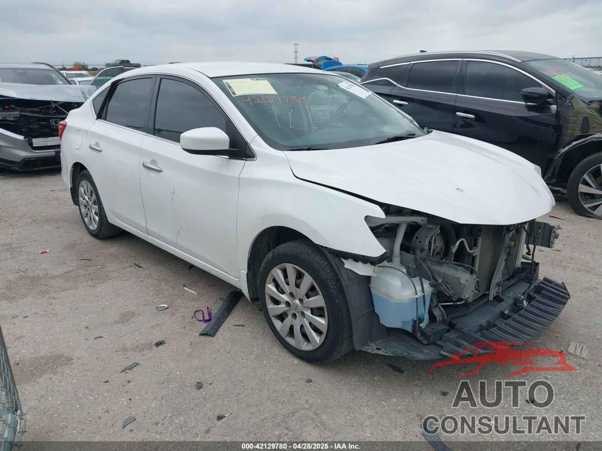 NISSAN SENTRA 2019 - 3N1AB7AP9KY434013