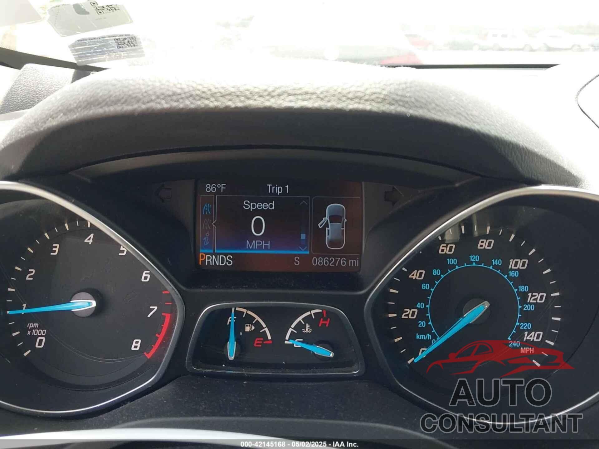 FORD ESCAPE 2016 - 1FMCU9GX2GUC04385