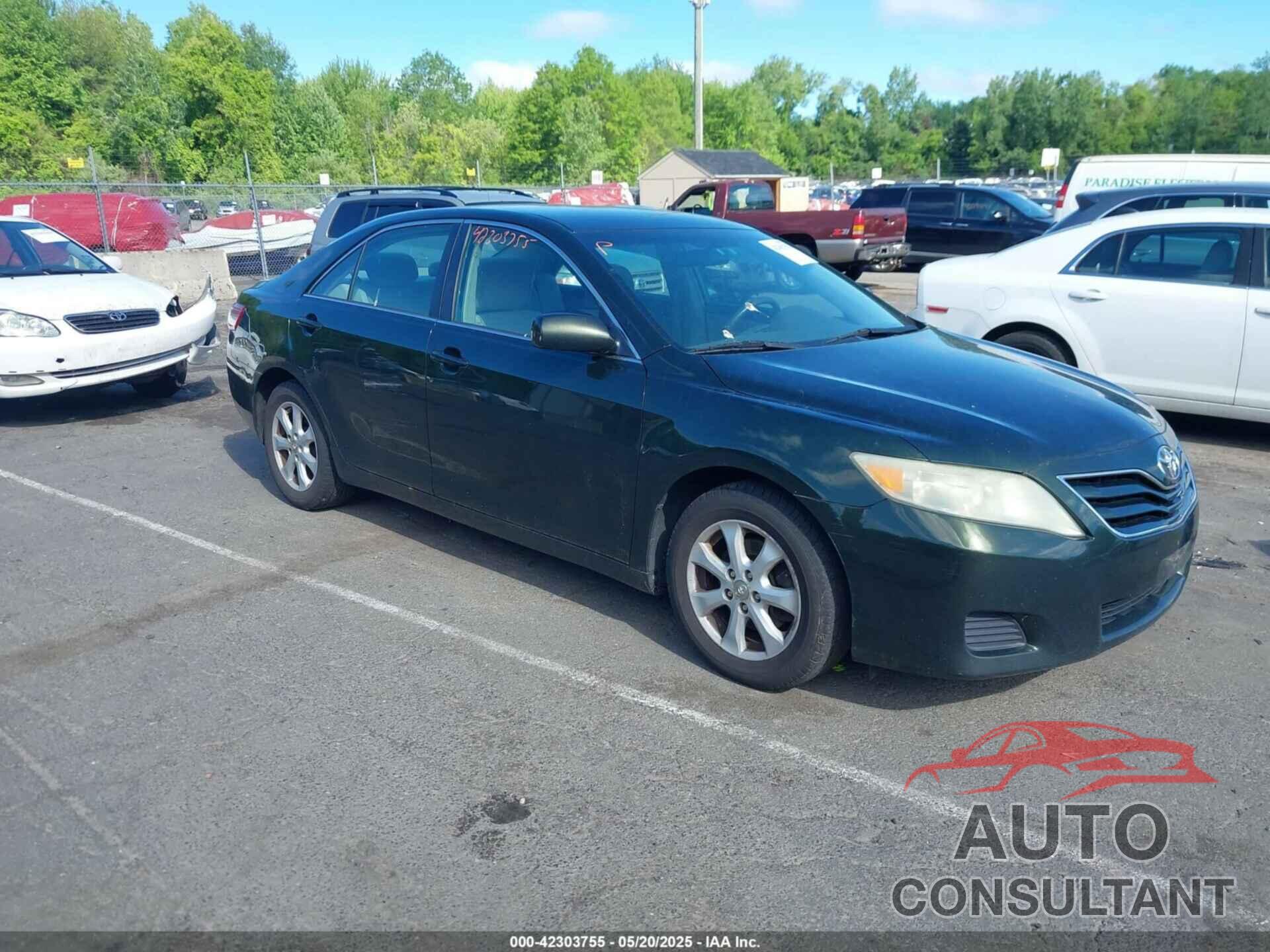 TOYOTA CAMRY 2010 - 4T4BF3EK3AR069540