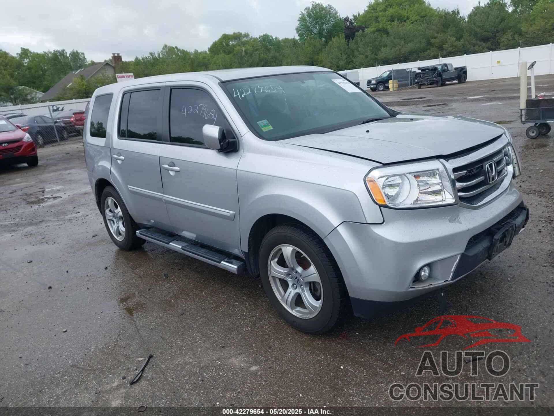 HONDA PILOT 2015 - 5FNYF4H59FB043920