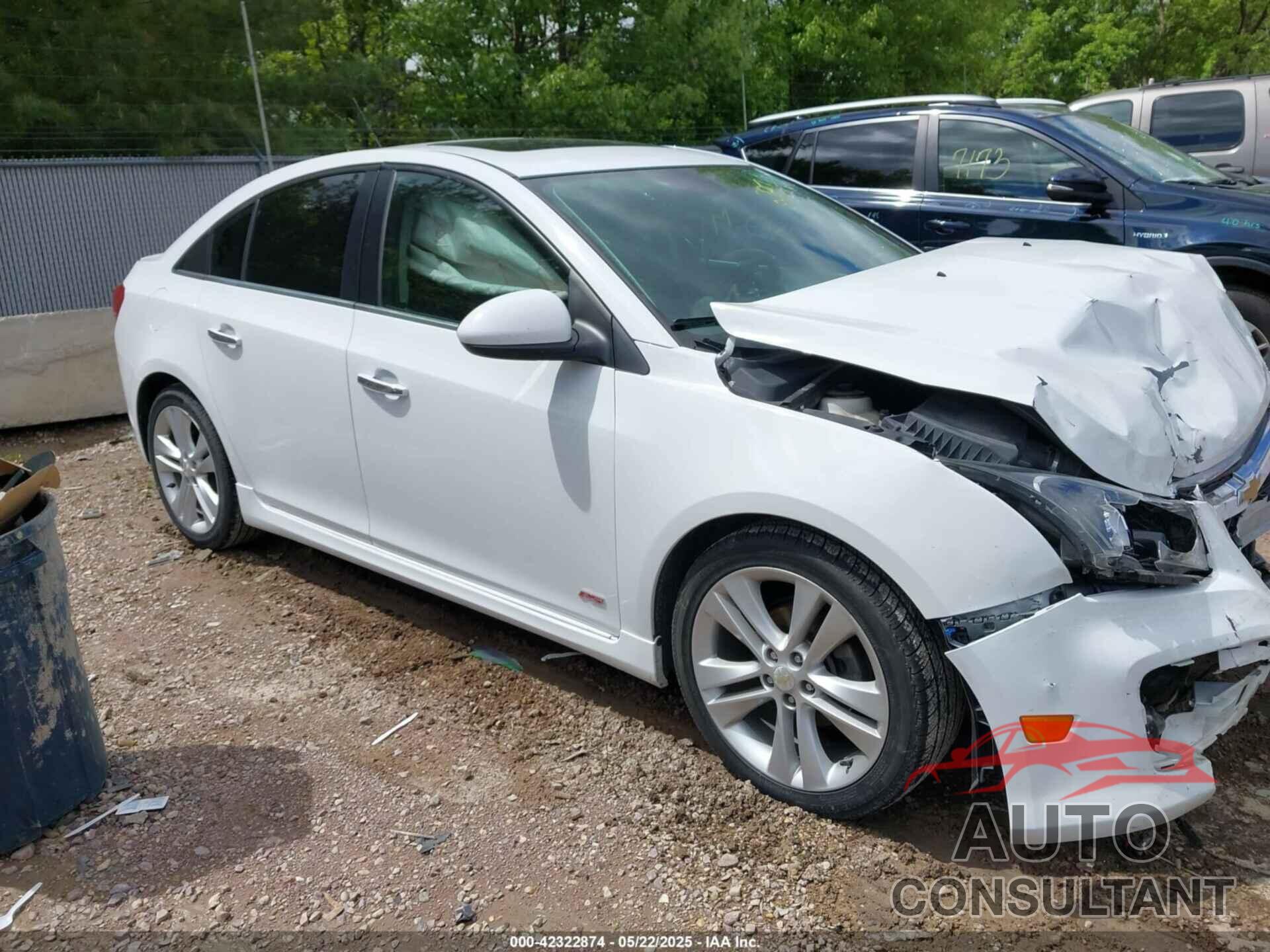 CHEVROLET CRUZE 2015 - 1G1PG5SB2F7135415
