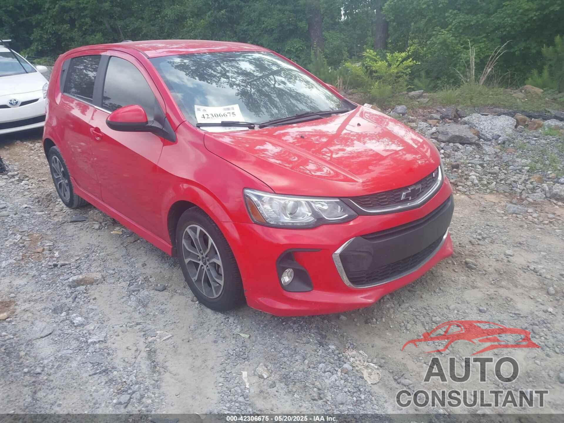 CHEVROLET SONIC 2020 - 1G1JD6SBXL4137057