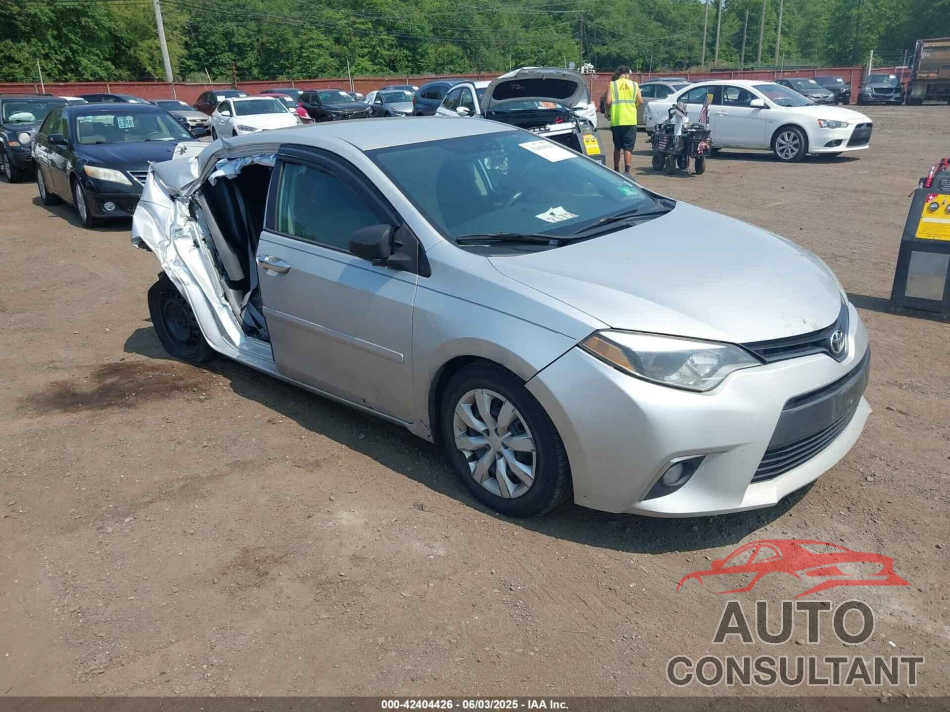 TOYOTA COROLLA 2016 - 2T1BURHE6GC537669