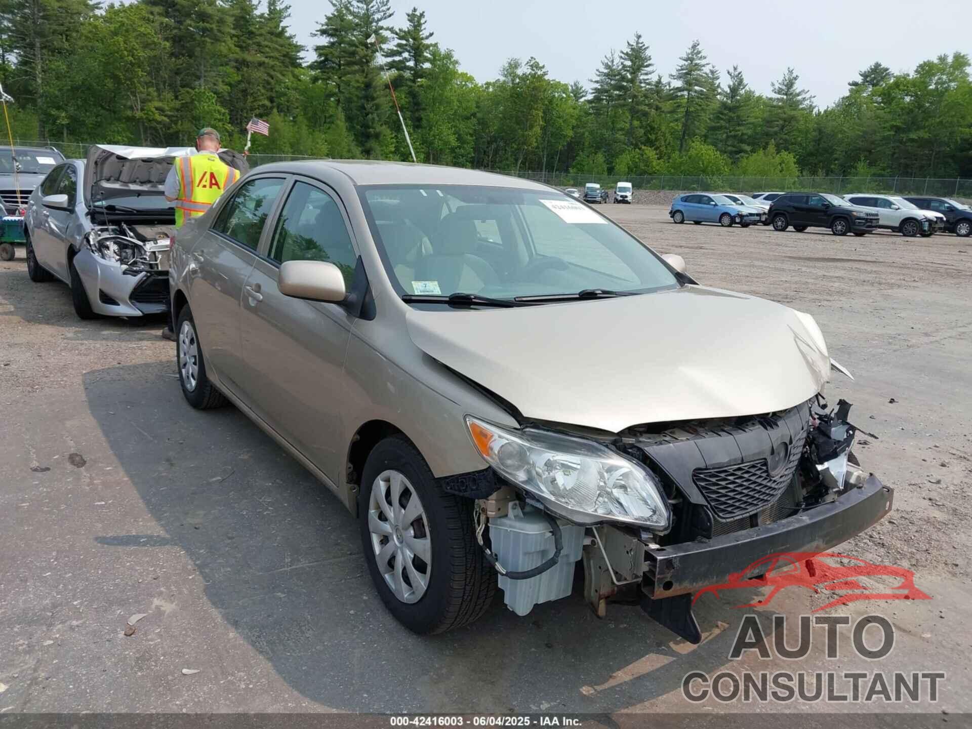 TOYOTA COROLLA 2010 - 2T1BU4EE3AC296910