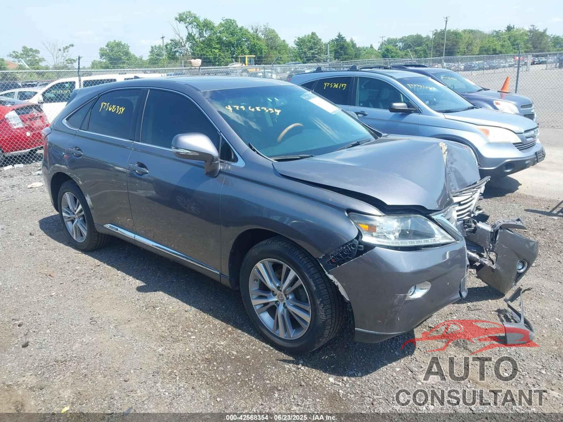 LEXUS RX 450H 2015 - 2T2ZB1BA1FC002167