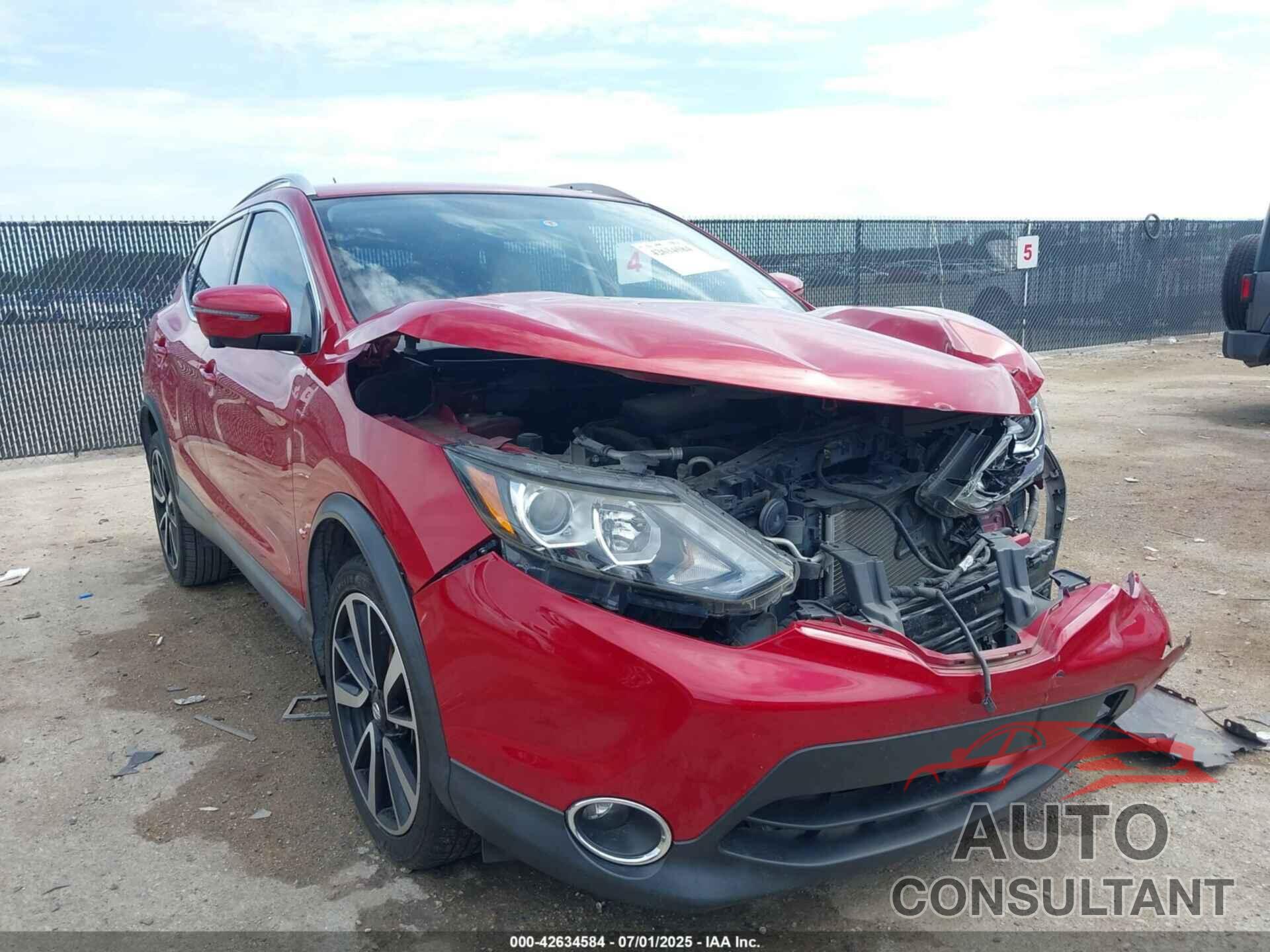 NISSAN ROGUE SPORT 2017 - JN1BJ1CP4HW006755