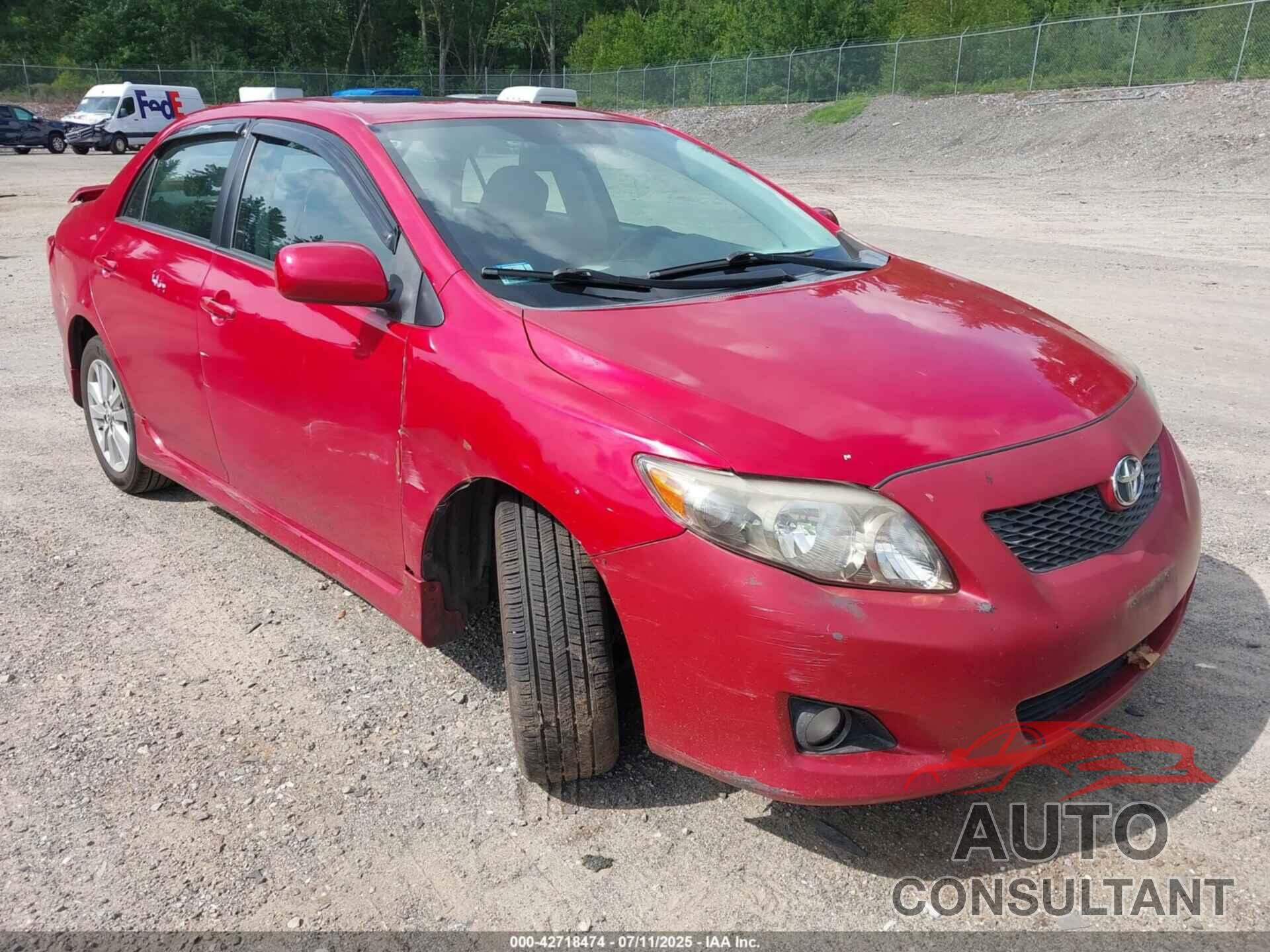 TOYOTA COROLLA 2010 - 2T1BU4EE2AC484351