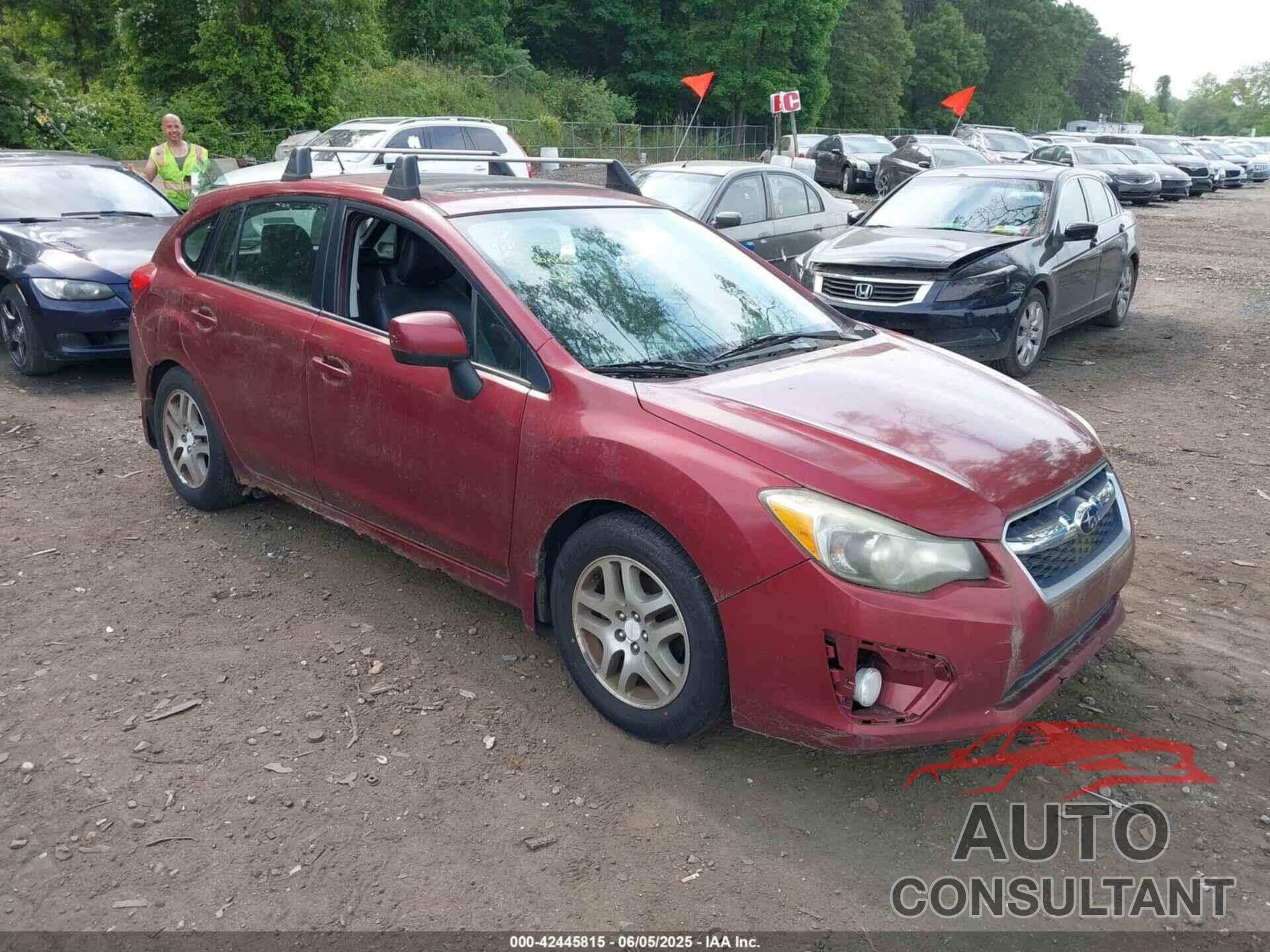 SUBARU IMPREZA 2012 - JF1GPAD69CG221659