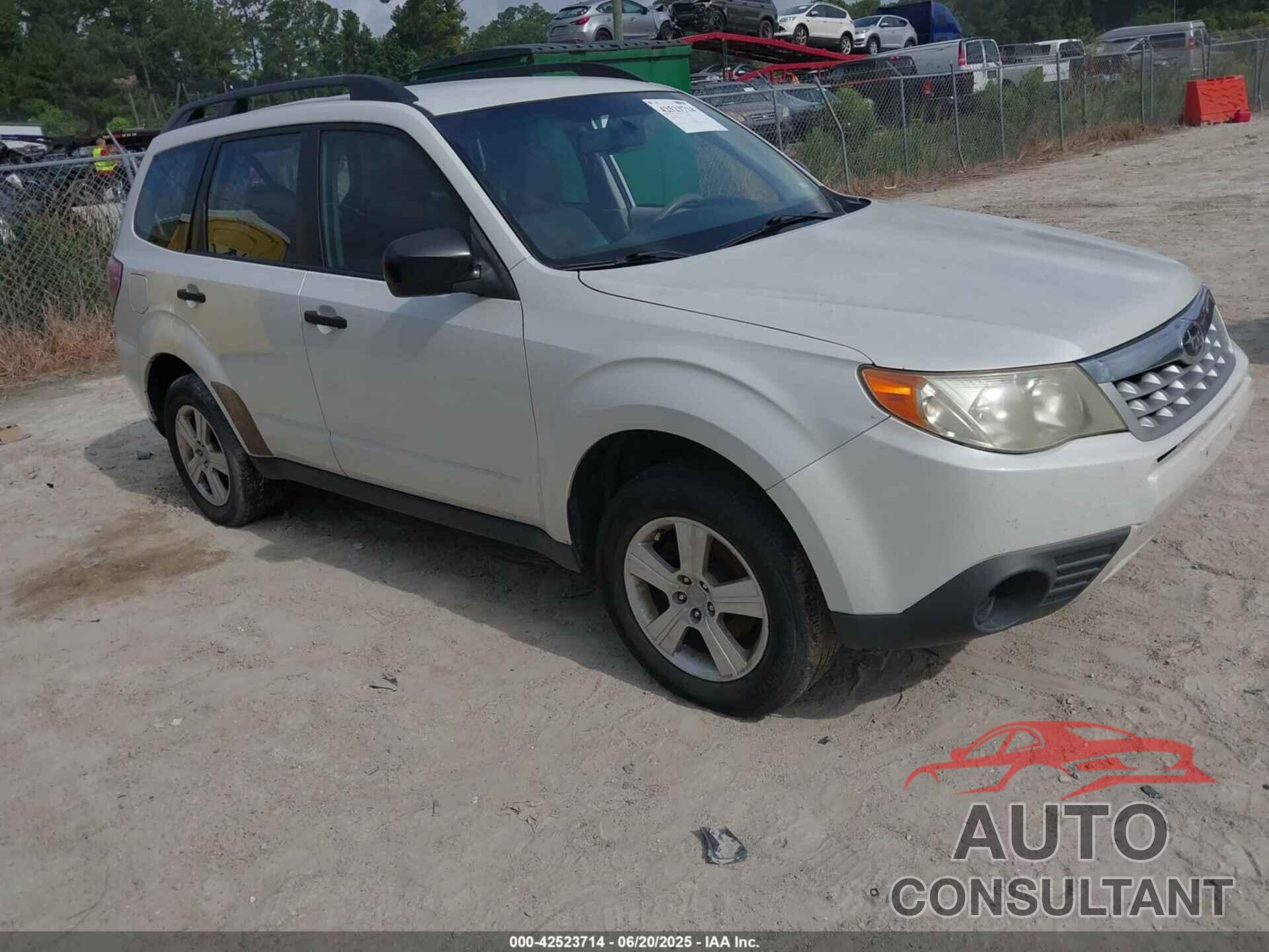 SUBARU FORESTER 2011 - JF2SHBBCXBH701168