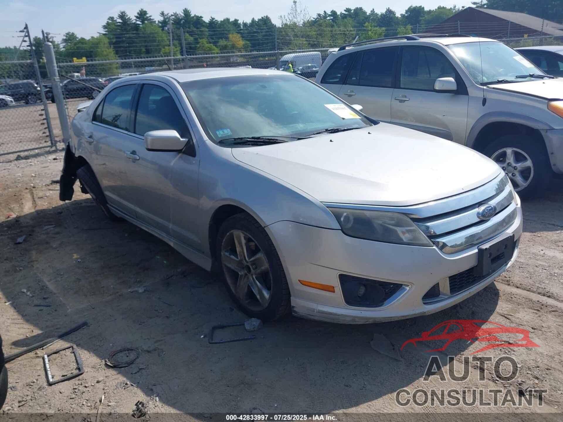 FORD FUSION 2010 - 3FAHP0KC6AR136596