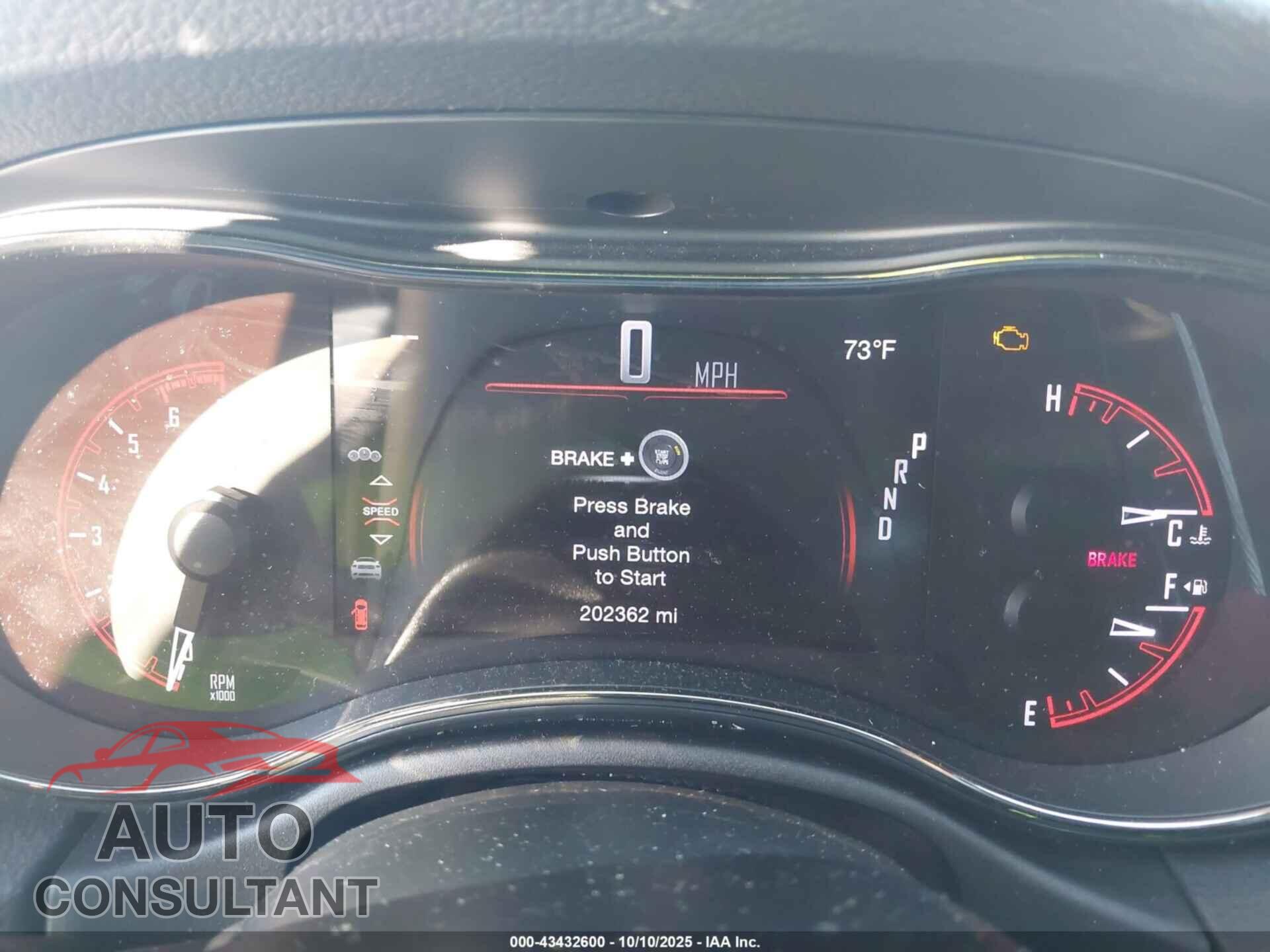 DODGE DURANGO 2019 - 1C4SDHCT8KC558617