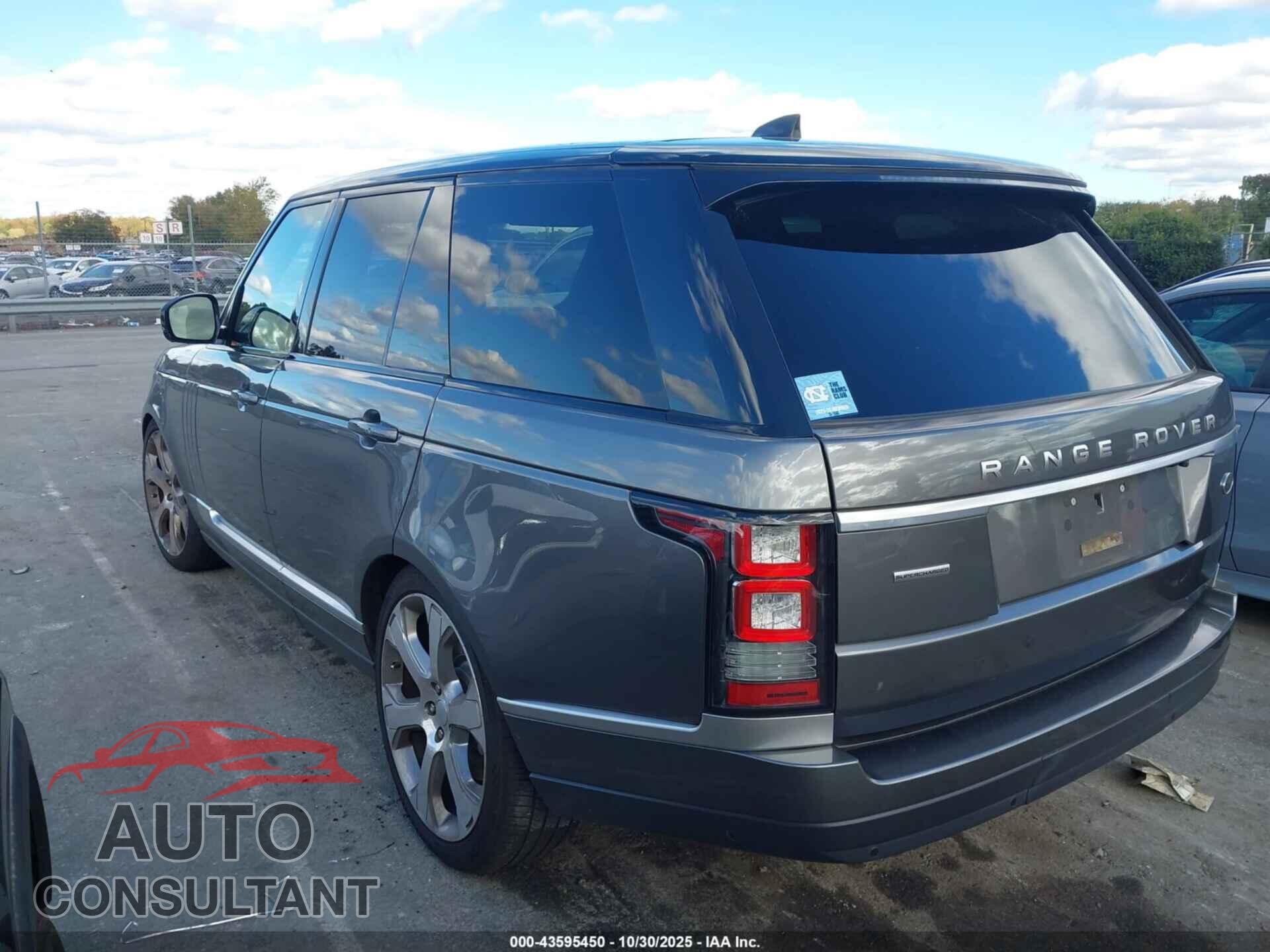 LAND ROVER RANGE ROVER 2017 - SALGS2FE6HA320493