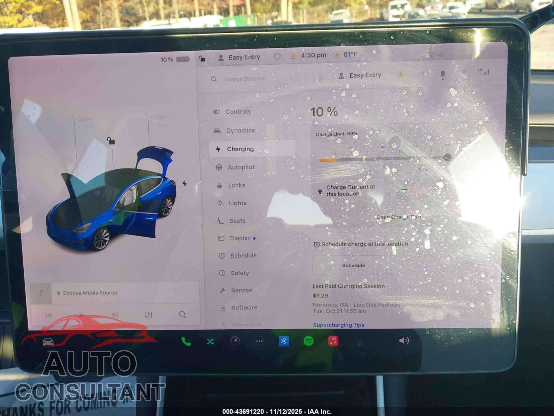 TESLA MODEL 3 2019 - 5YJ3E1EB8KF392017
