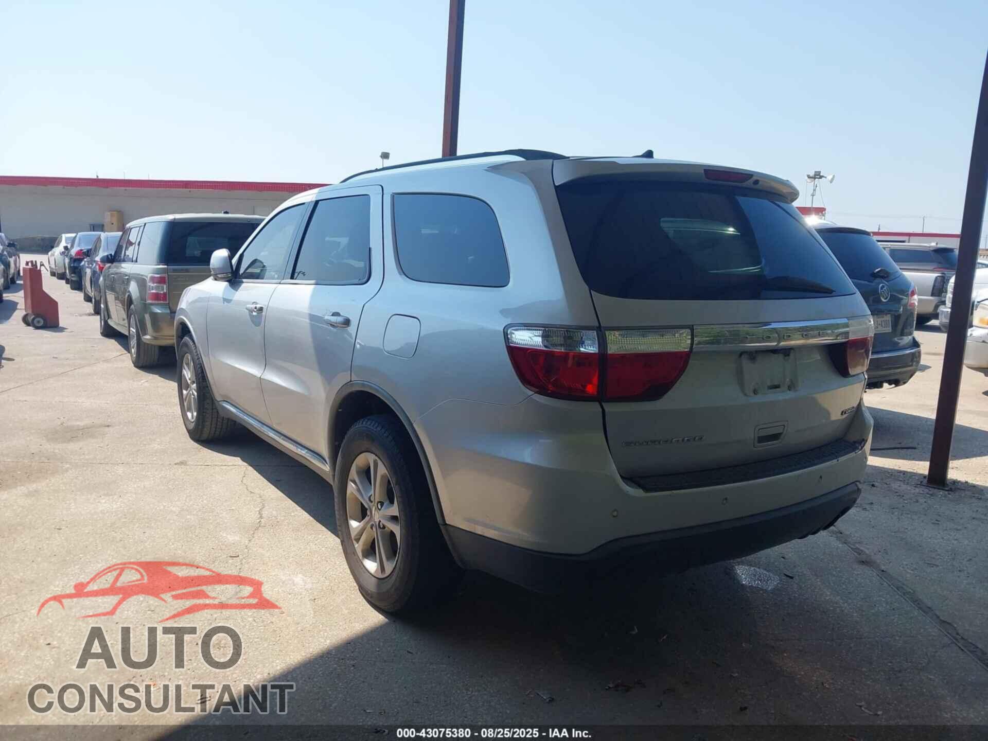 DODGE DURANGO 2012 - 1C4RDHDG5CC125824