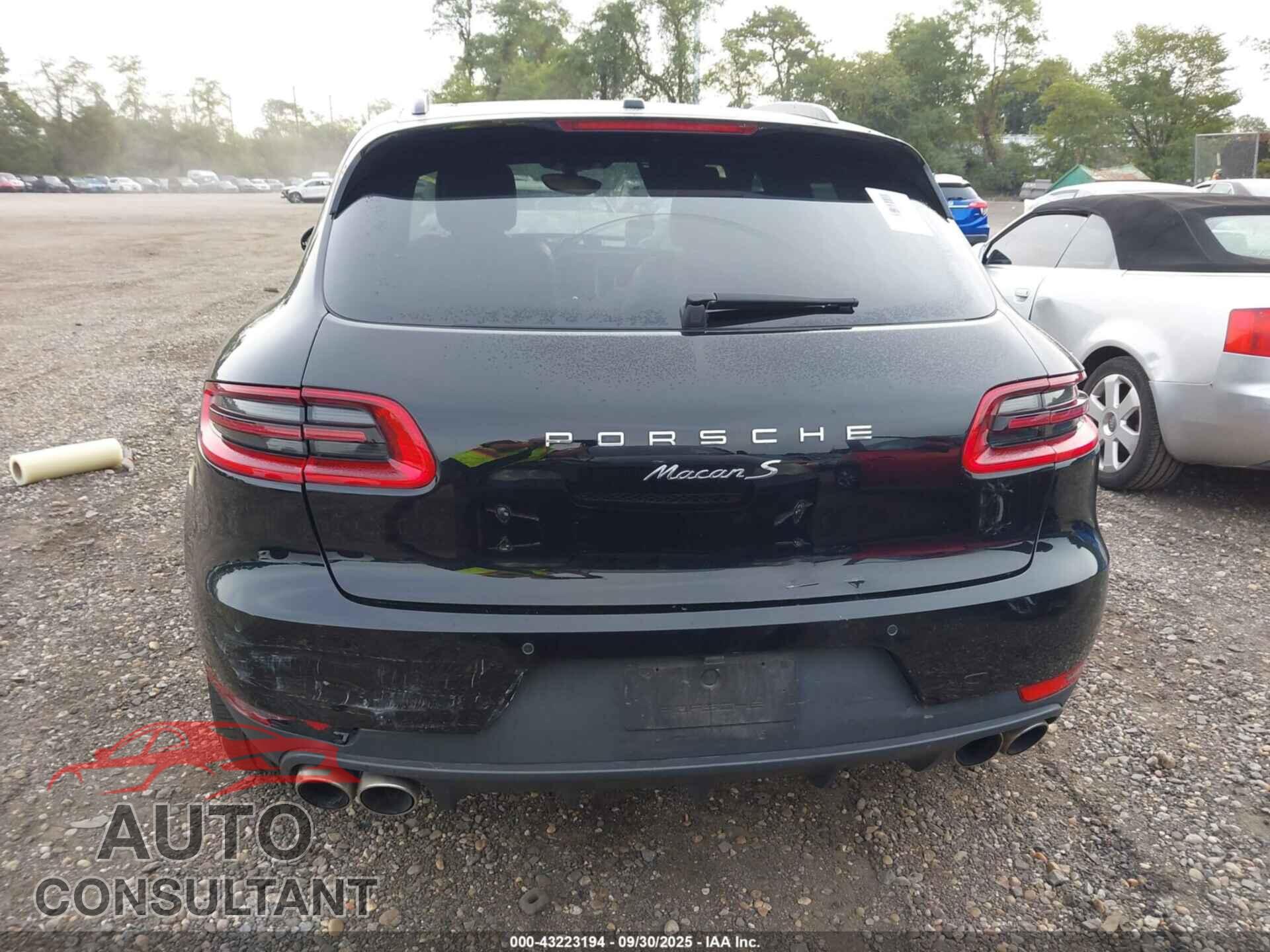 PORSCHE MACAN 2017 - WP1AB2A59HLB19694