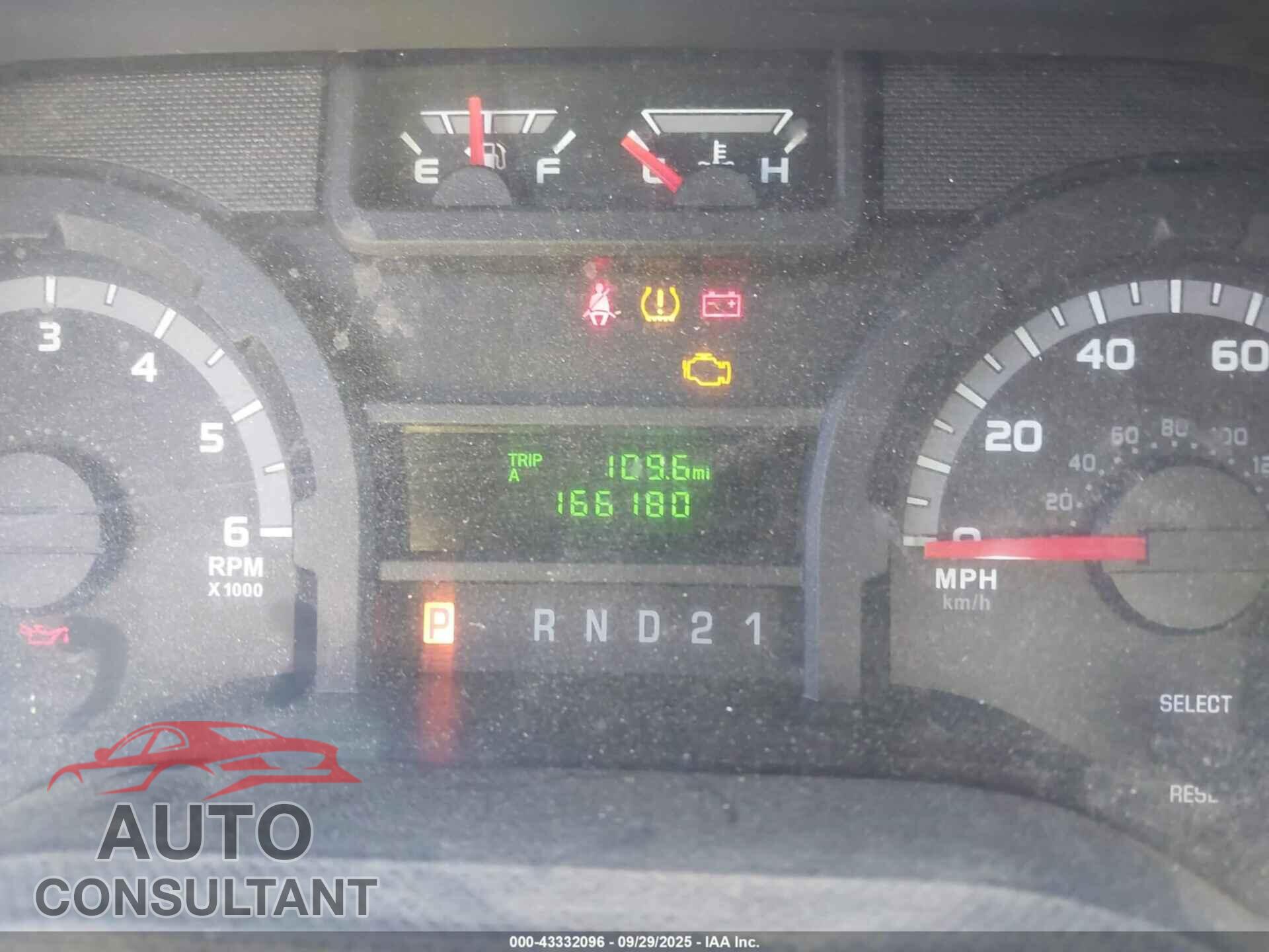 FORD E-150 2012 - 1FTNE1EW2CDA17387