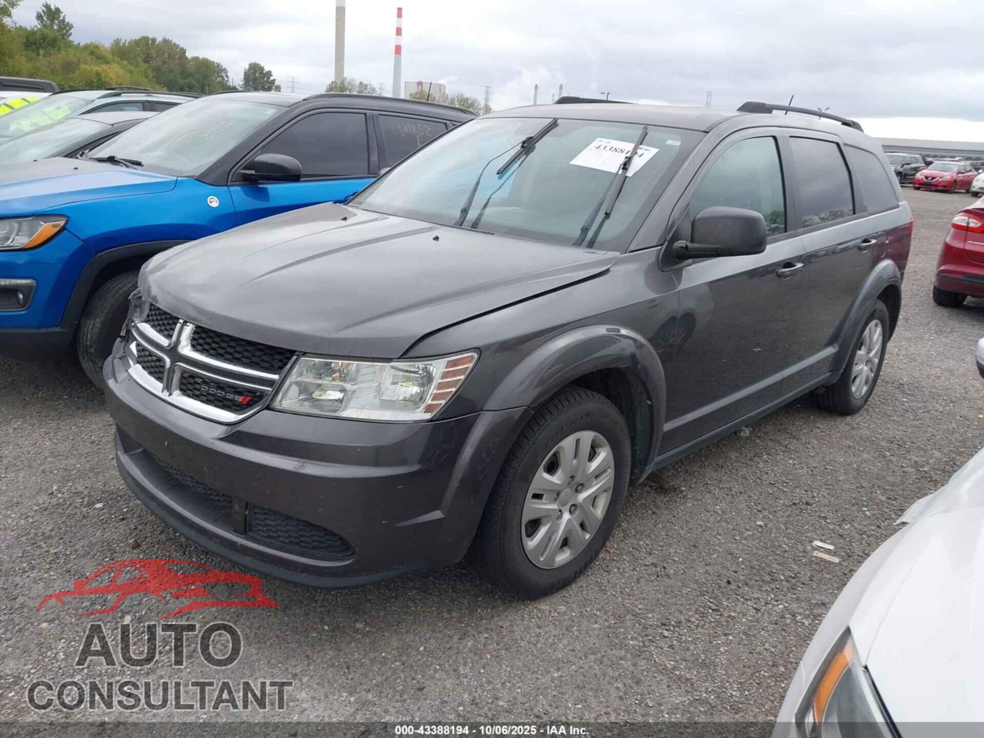 DODGE JOURNEY 2017 - 3C4PDCAB2HT504388