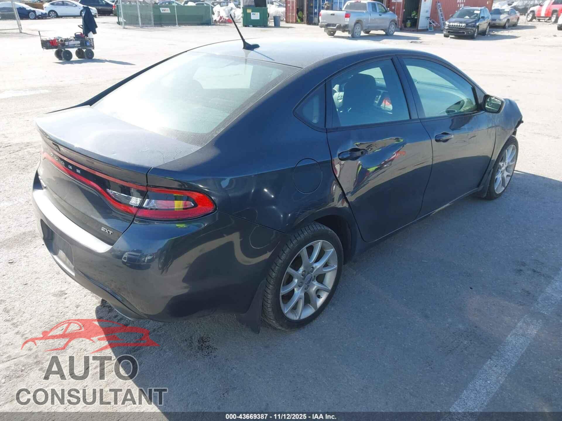 DODGE DART 2013 - 1C3CDFBA4DD288053