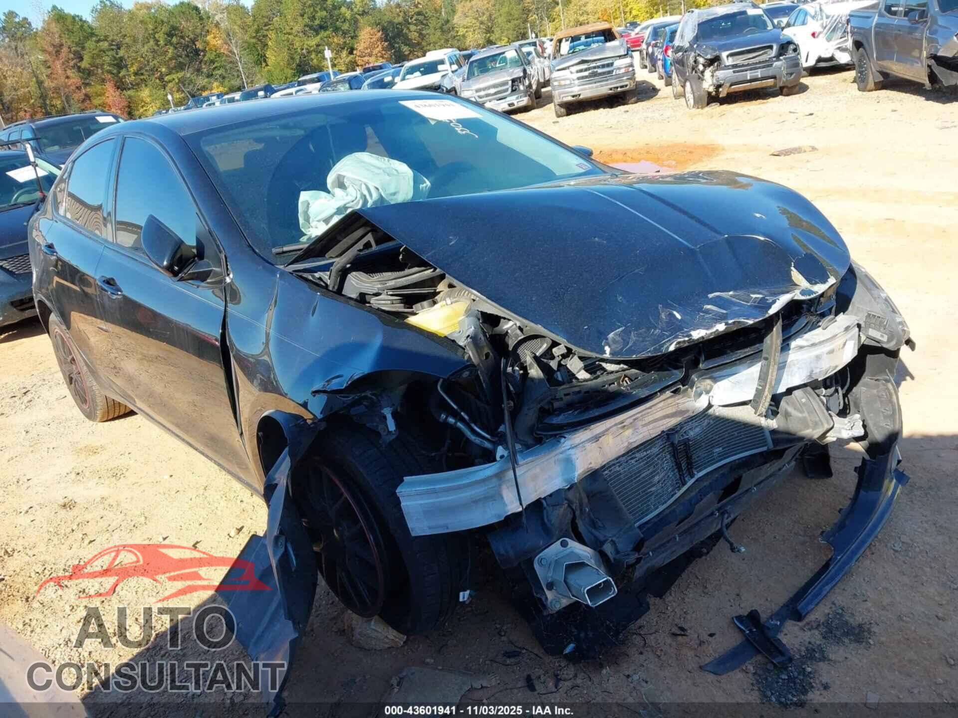 DODGE DART 2015 - 1C3CDFBB2FD330506
