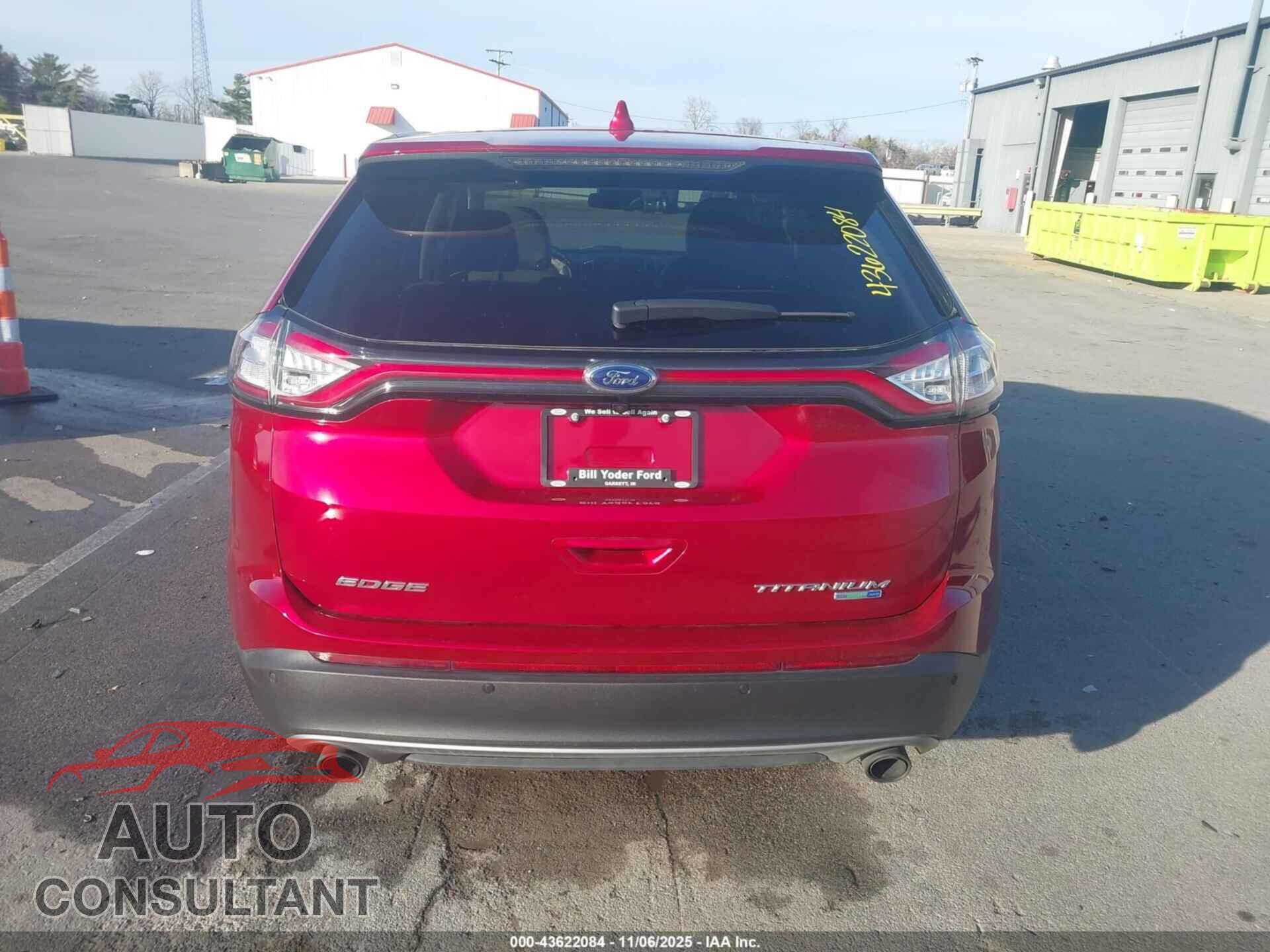 FORD EDGE 2018 - 2FMPK4K9XJBB09895
