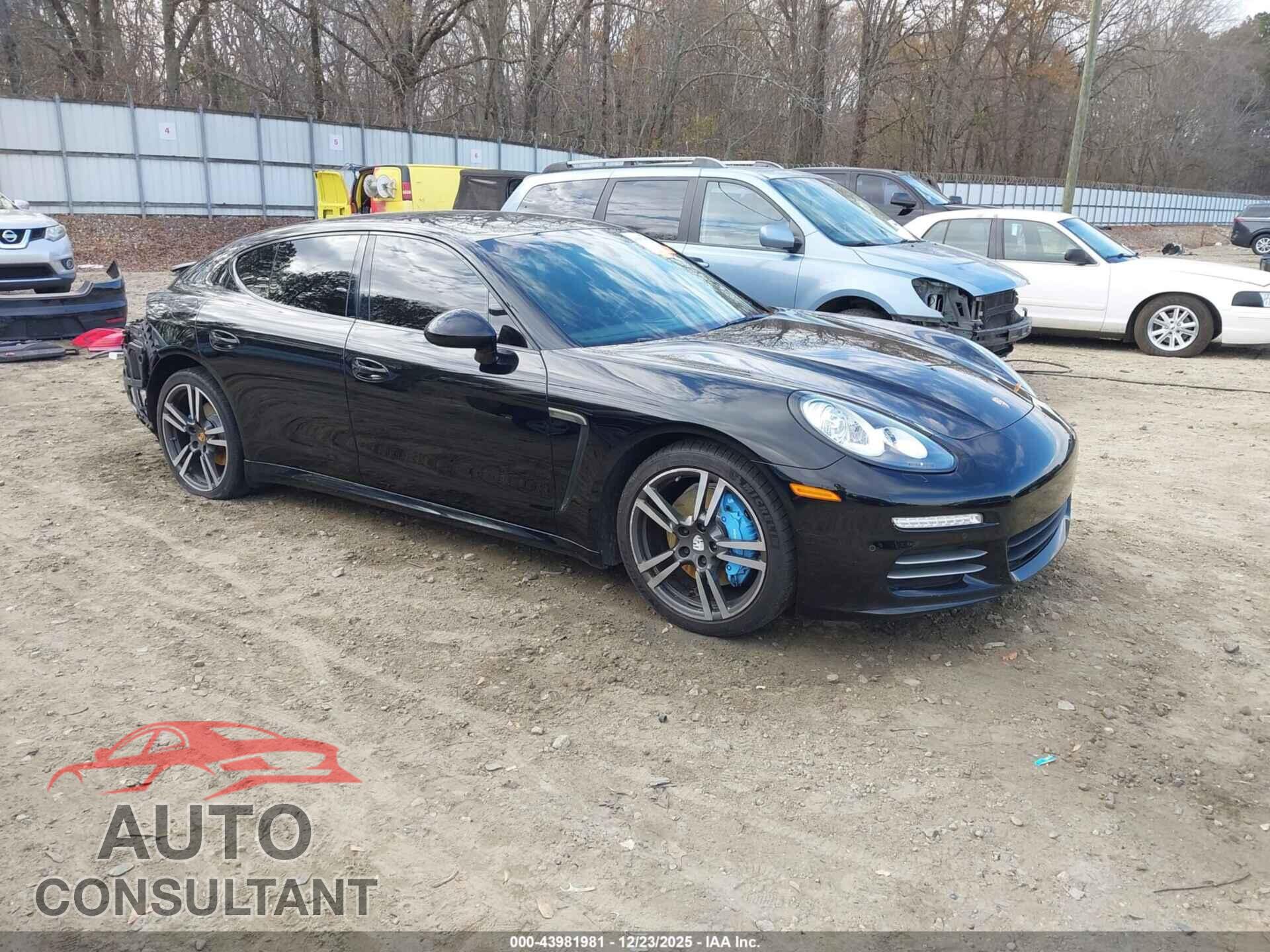 PORSCHE PANAMERA 2016 - WP0AA2A75GL005163