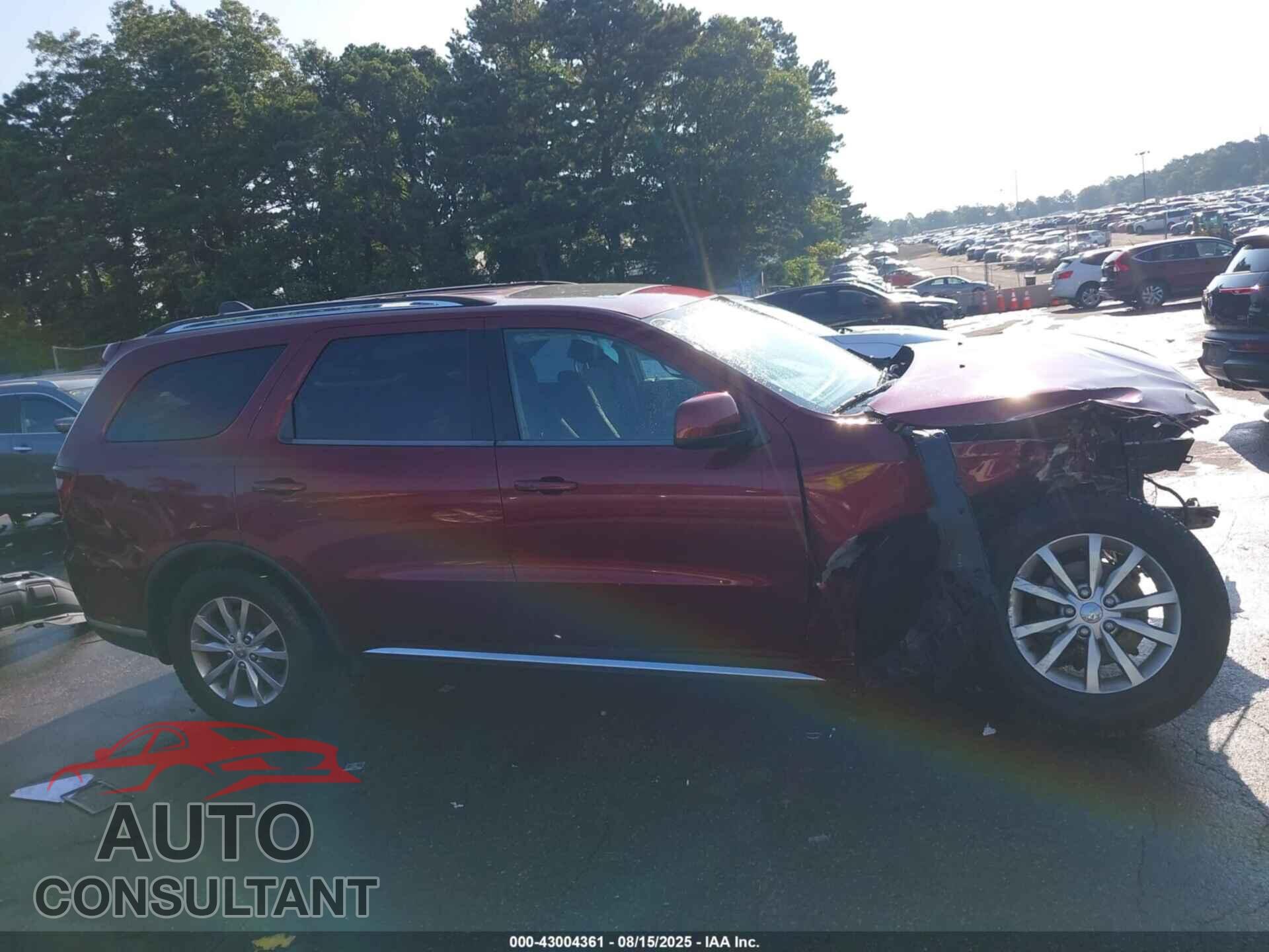 DODGE DURANGO 2017 - 1C4RDJAG9HC629859