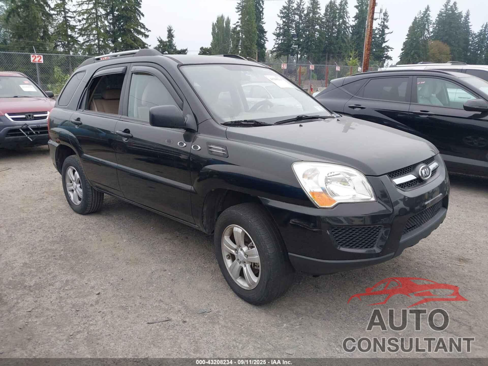 KIA SPORTAGE 2009 - KNDJF724897659492