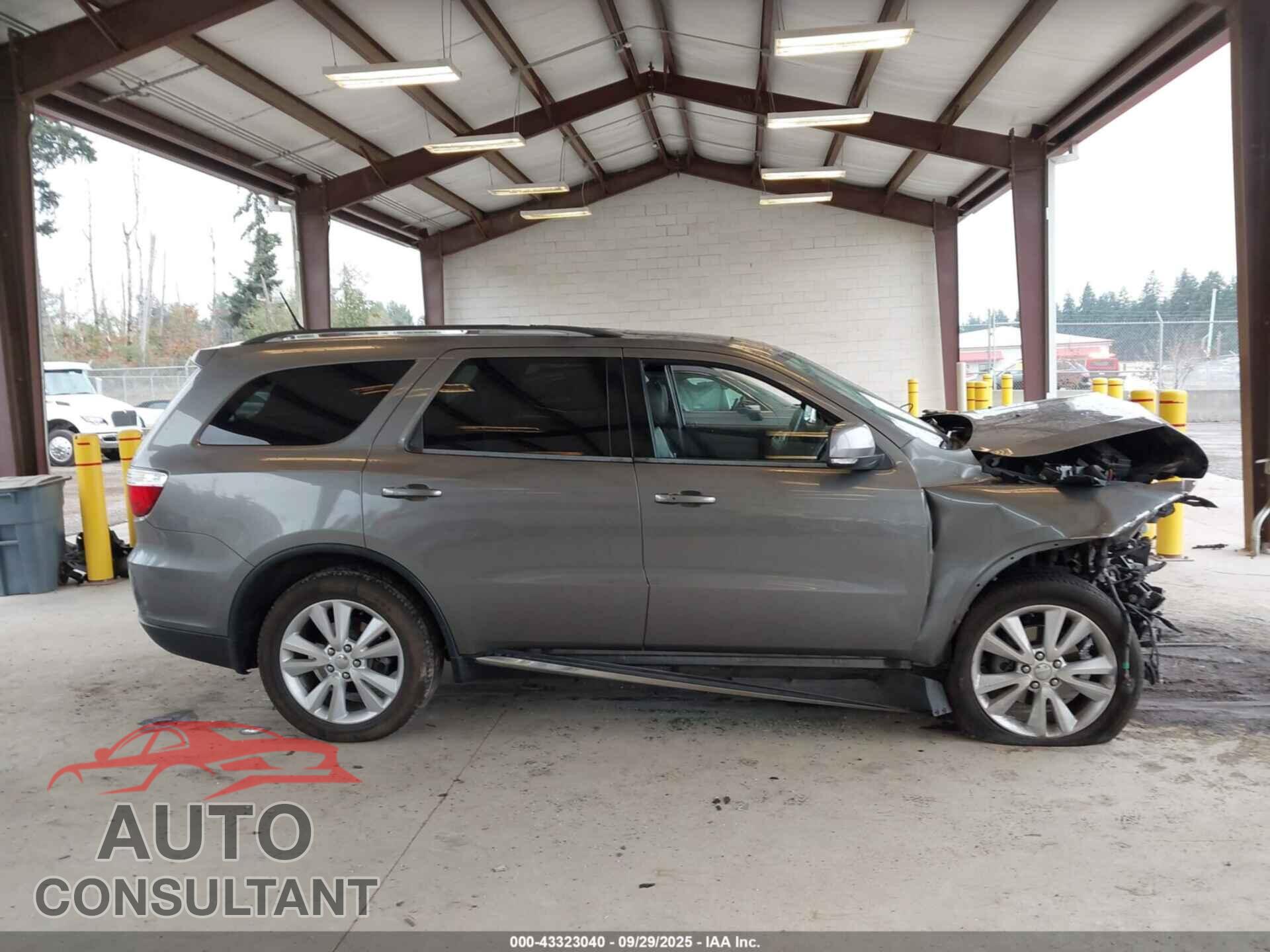 DODGE DURANGO 2012 - 1C4RDJDG5CC308860