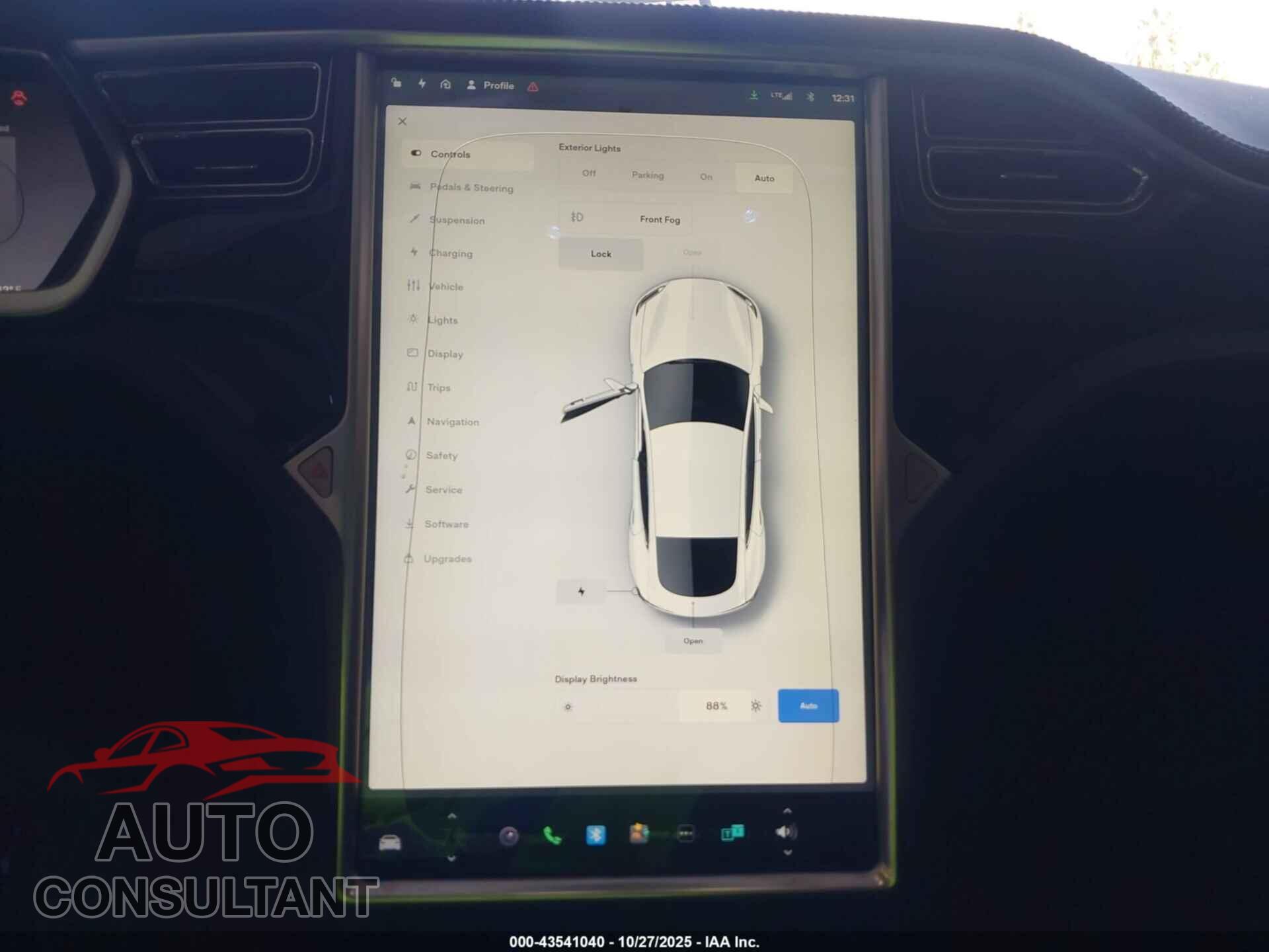 TESLA MODEL S 2013 - 5YJSA1CN2DFP05943