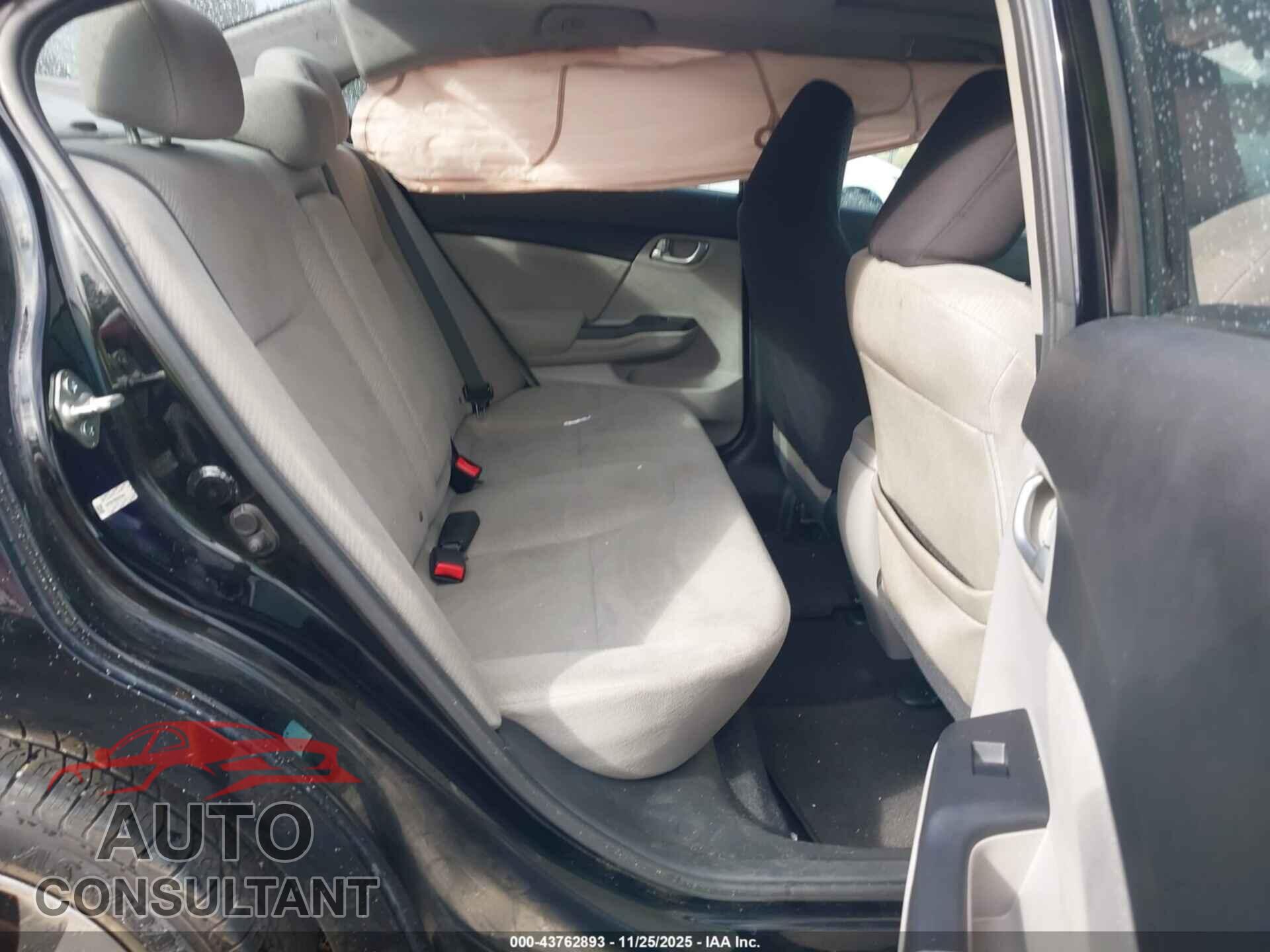 HONDA CIVIC 2013 - 19XFB2F89DE053452