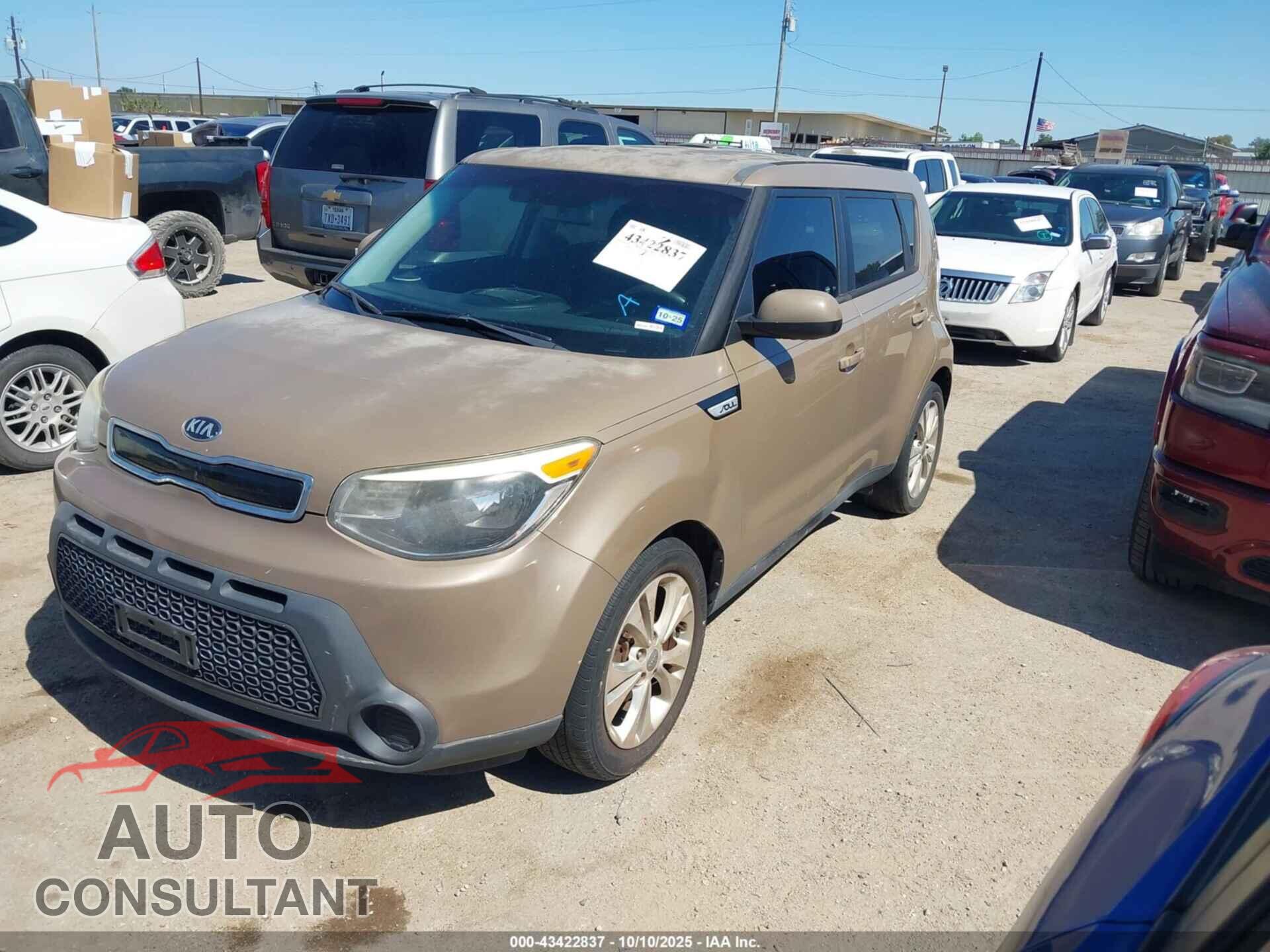 KIA SOUL 2015 - KNDJP3A58F7149283