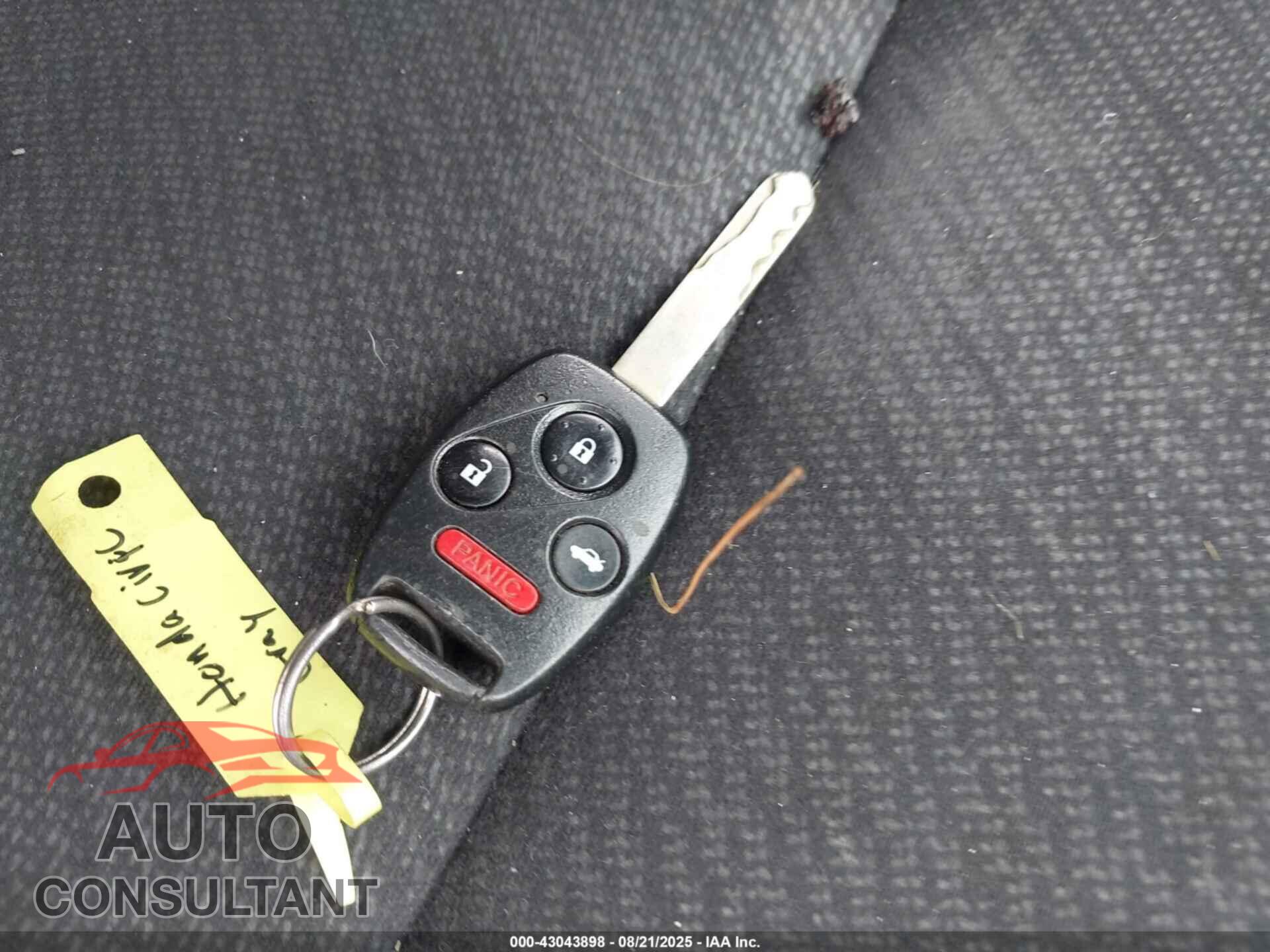 HONDA CIVIC 2013 - 19XFB2F59DE219152