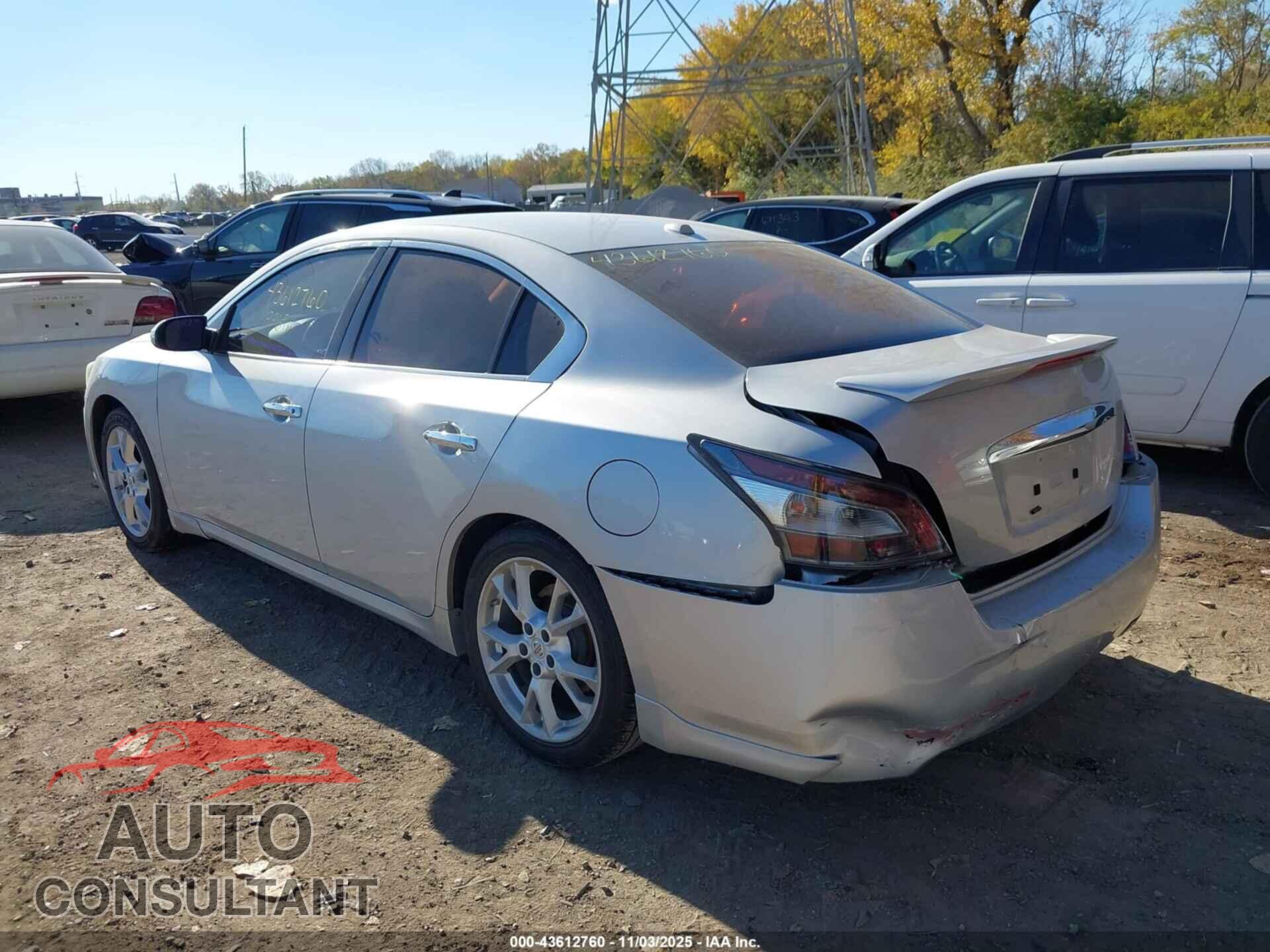 NISSAN MAXIMA 2012 - 1N4AA5AP9CC856237