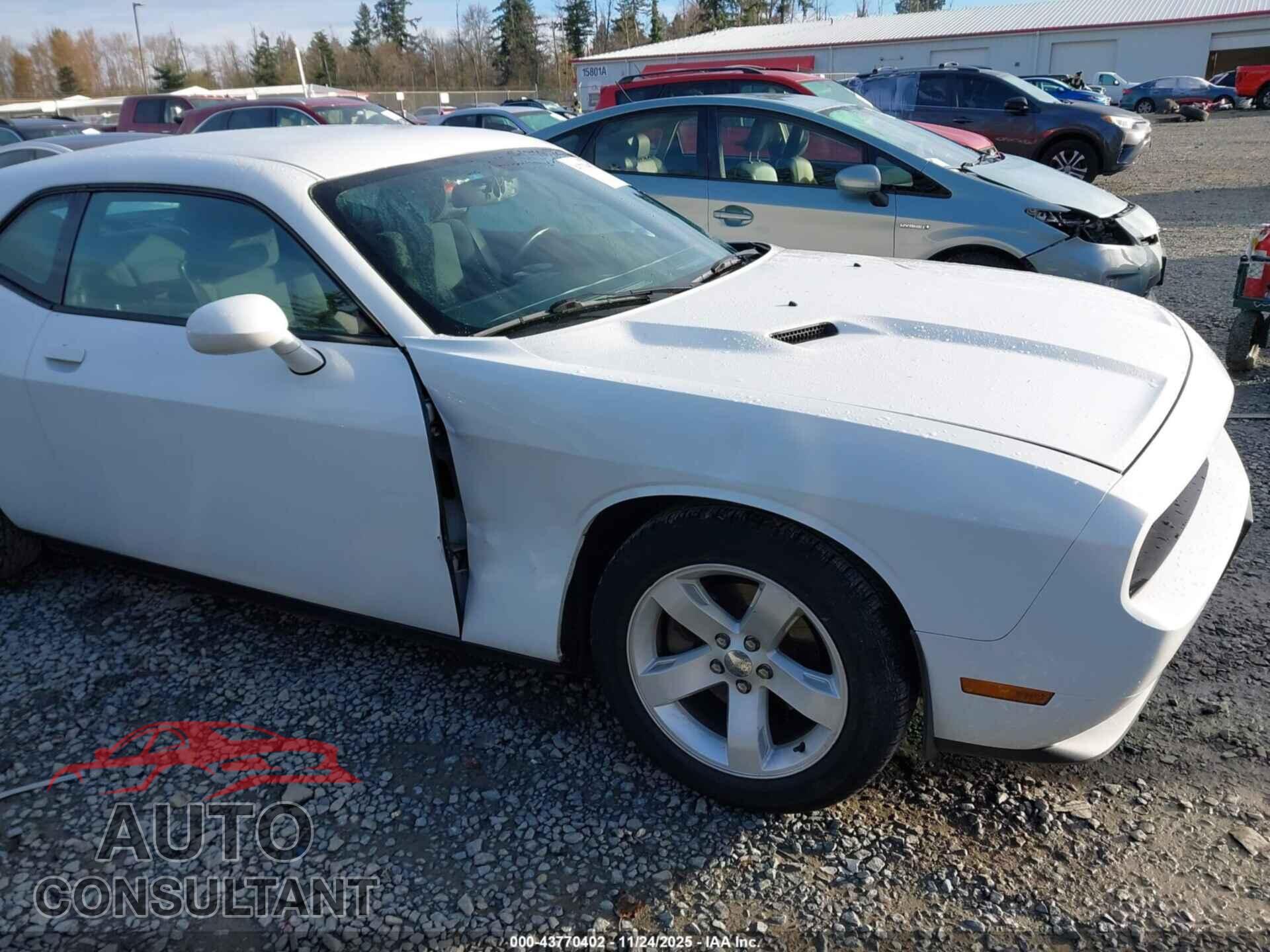 DODGE CHALLENGER 2012 - 2C3CDYAG2CH257564