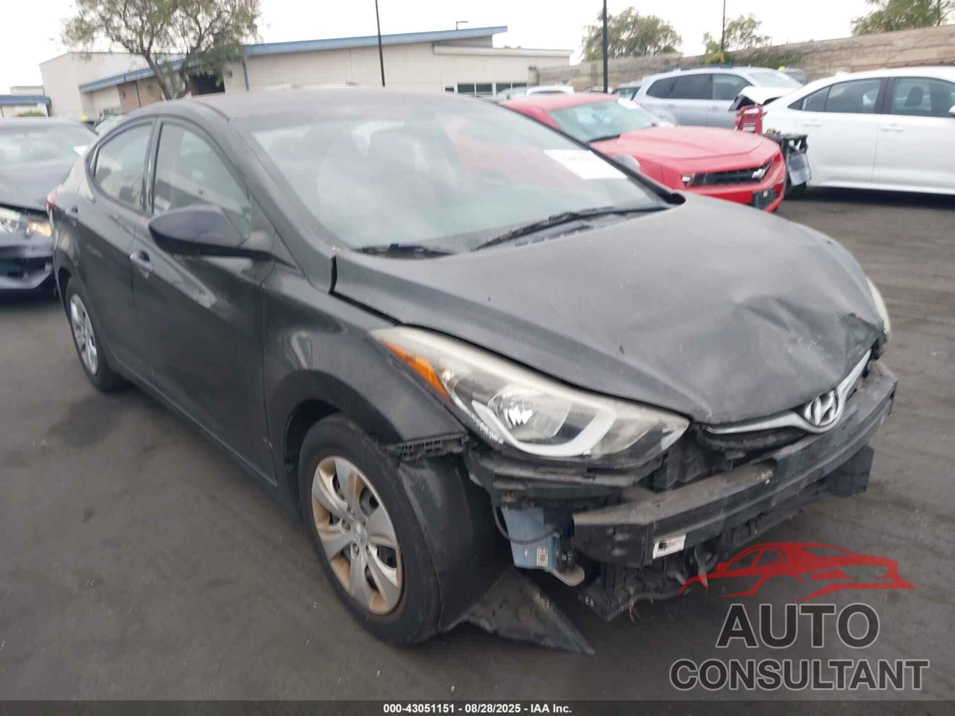HYUNDAI ELANTRA 2016 - 5NPDH4AE5GH771028