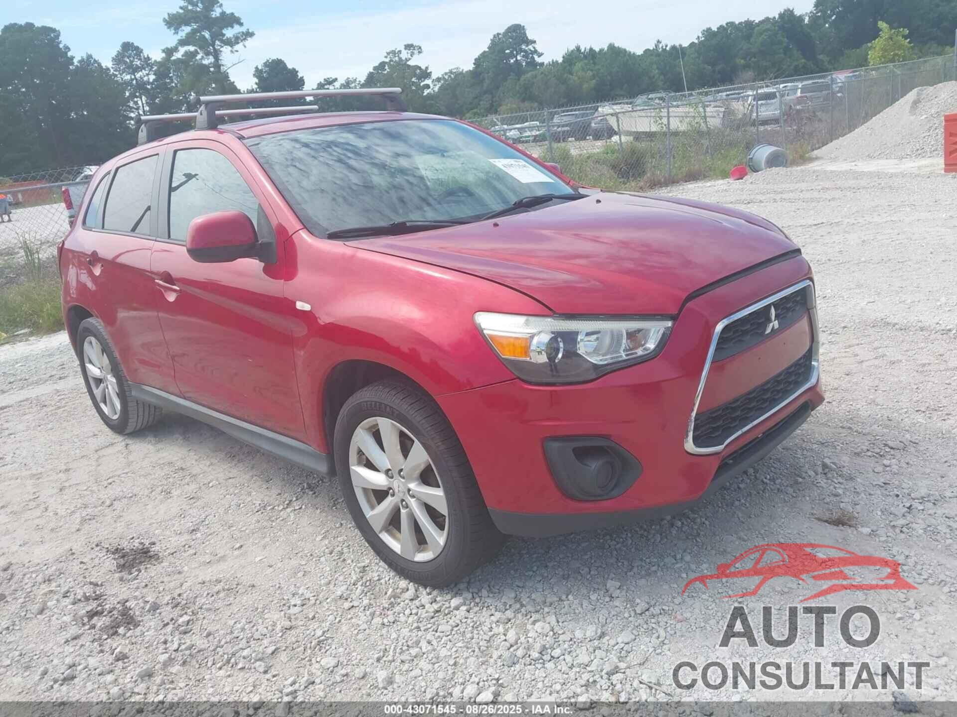 MITSUBISHI OUTLANDER SPORT 2014 - 4A4AP3AU7EE005668