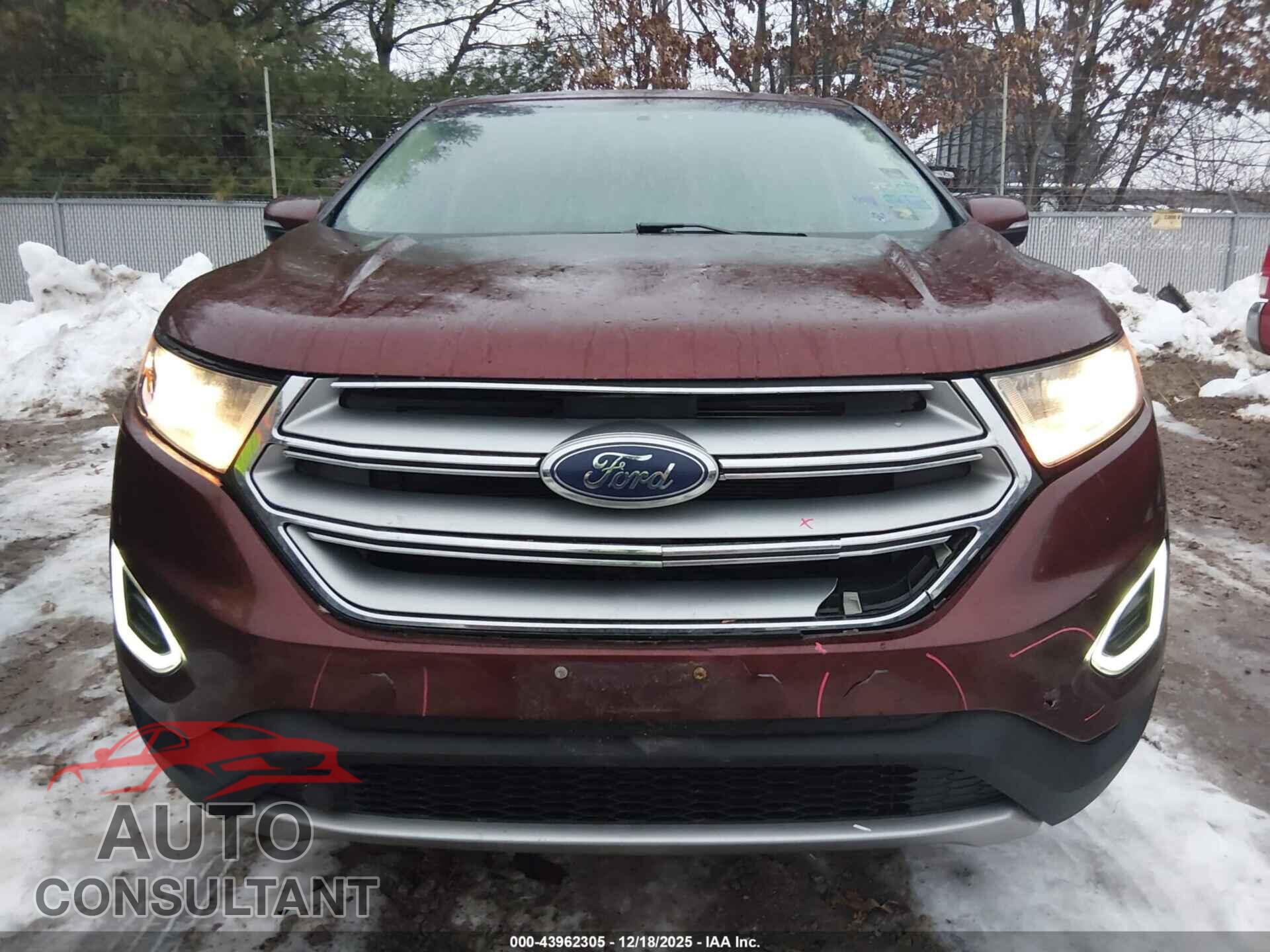 FORD EDGE 2015 - 2FMTK4J99FBB40286