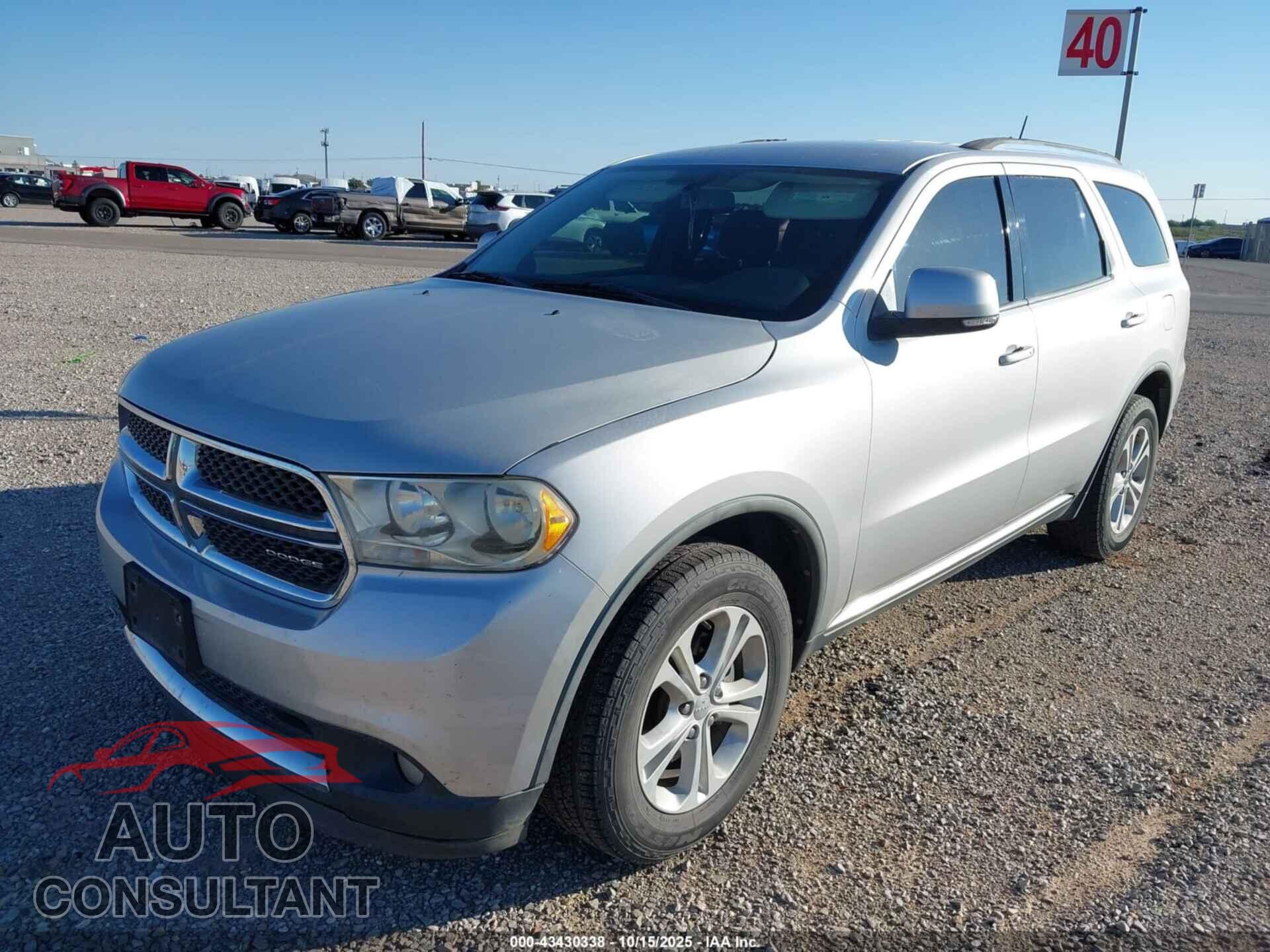 DODGE DURANGO 2011 - 1D4RD4GG9BC680006