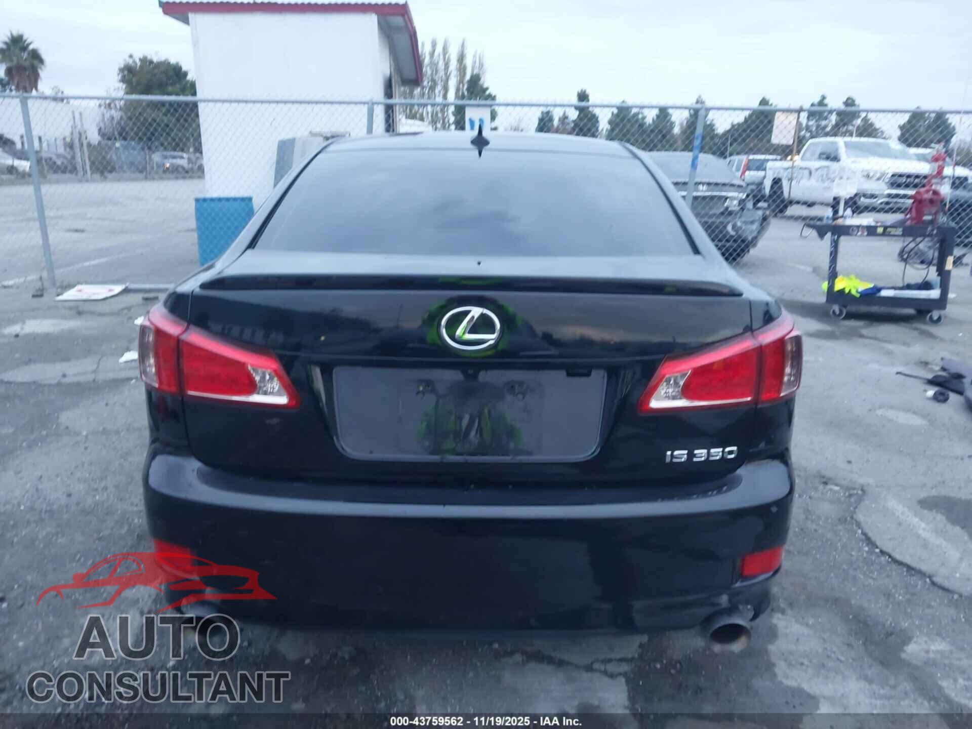LEXUS IS 350 2012 - JTHBE5C23C5030622