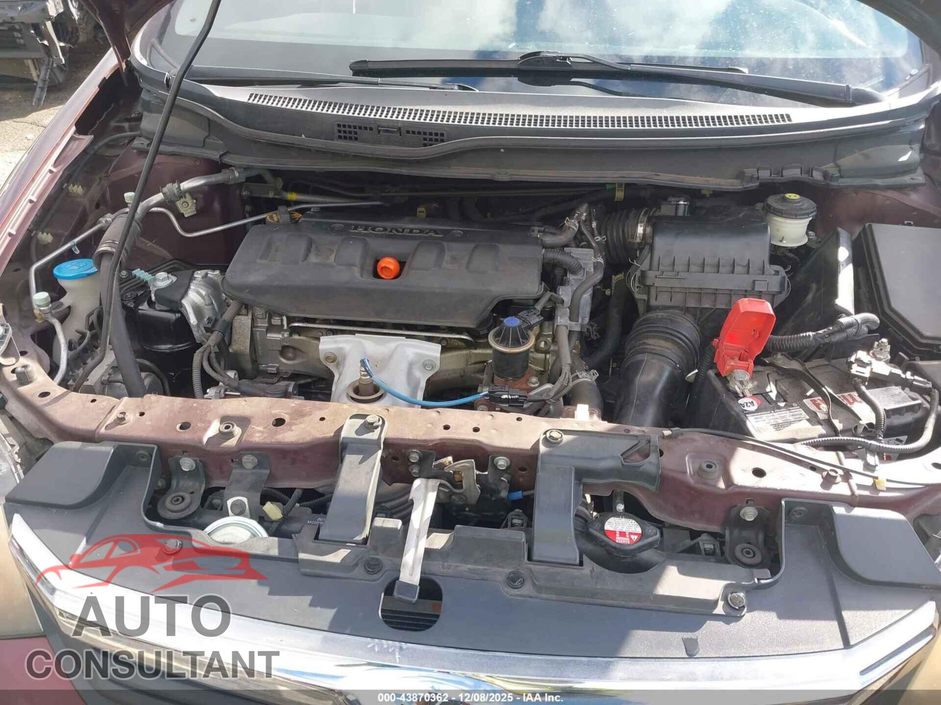 HONDA CIVIC 2012 - 2HGFB2F50CH572464