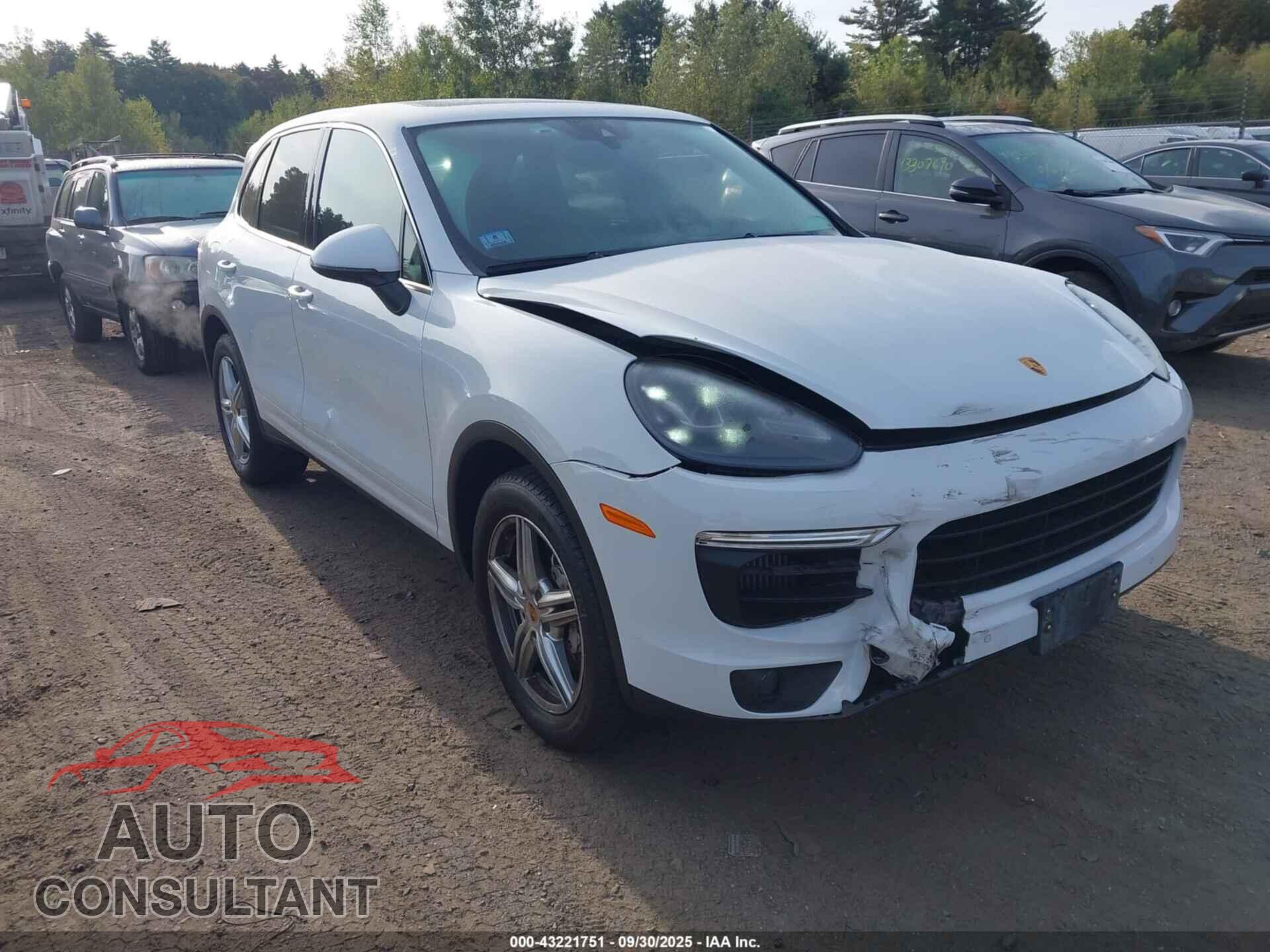 PORSCHE CAYENNE 2016 - WP1AB2A22GLA96716